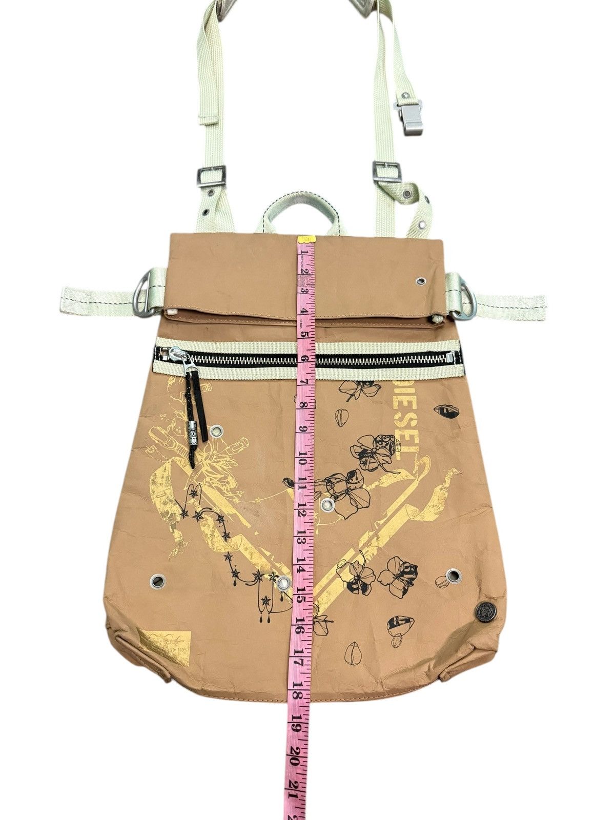 Diesel RARE VINTAGE DIESEL PAPER CROSSBODY BAG Size ONE SIZE - 12 Thumbnail
