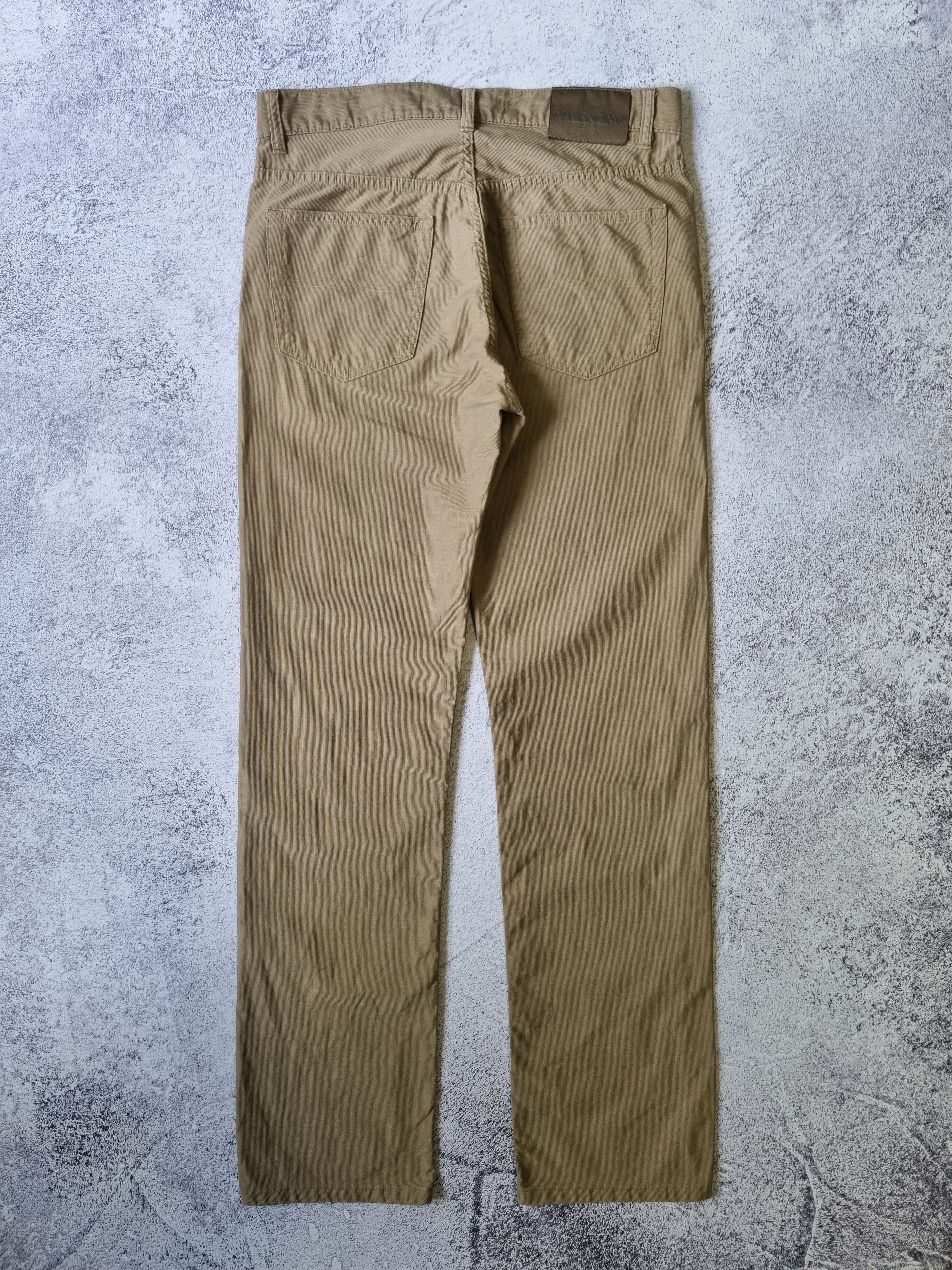 Valentino × Versace × Vintage Vintage Valentino Jeans Beige Pants Size US 32 / EU 48 - 9 Thumbnail