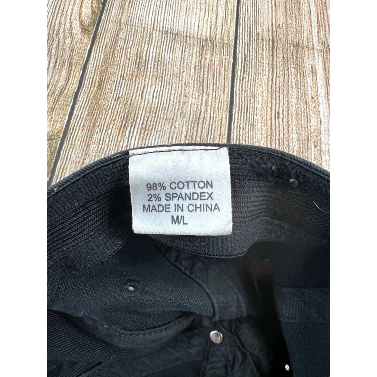 Vintage Nissan GTR Hat Tek Flex Fitted Size M/L Men Black Baseball Cap Cars Lightweight Size ONE SIZE - 5 Thumbnail