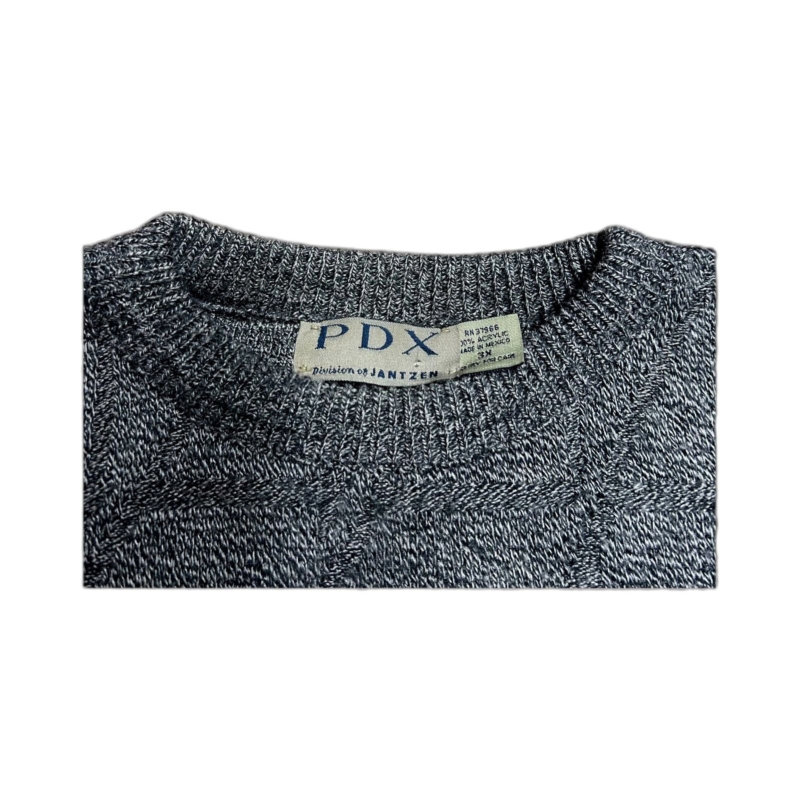 Jantzen Vintage pdx Jantzen Sweater Pullover Acrylic Geometric Strip Size US XXL / EU 58 / 5 - 2 Thumbnail