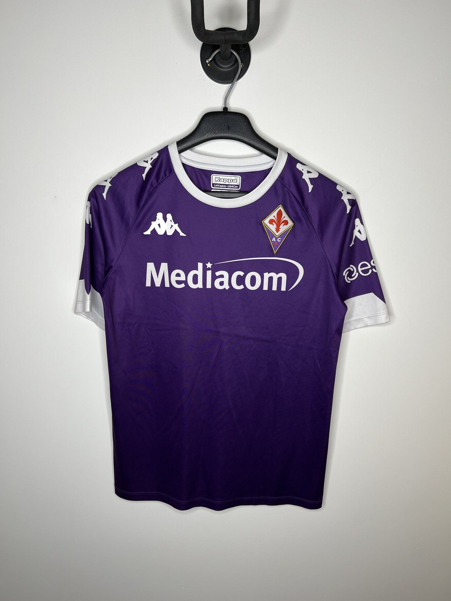 Kappa FIORENTINA 2020 2021 HOME FOOTBALL SHIRT SOCCER JERSEY Size US XS / EU 42 / 0 - 1 Thumbnail