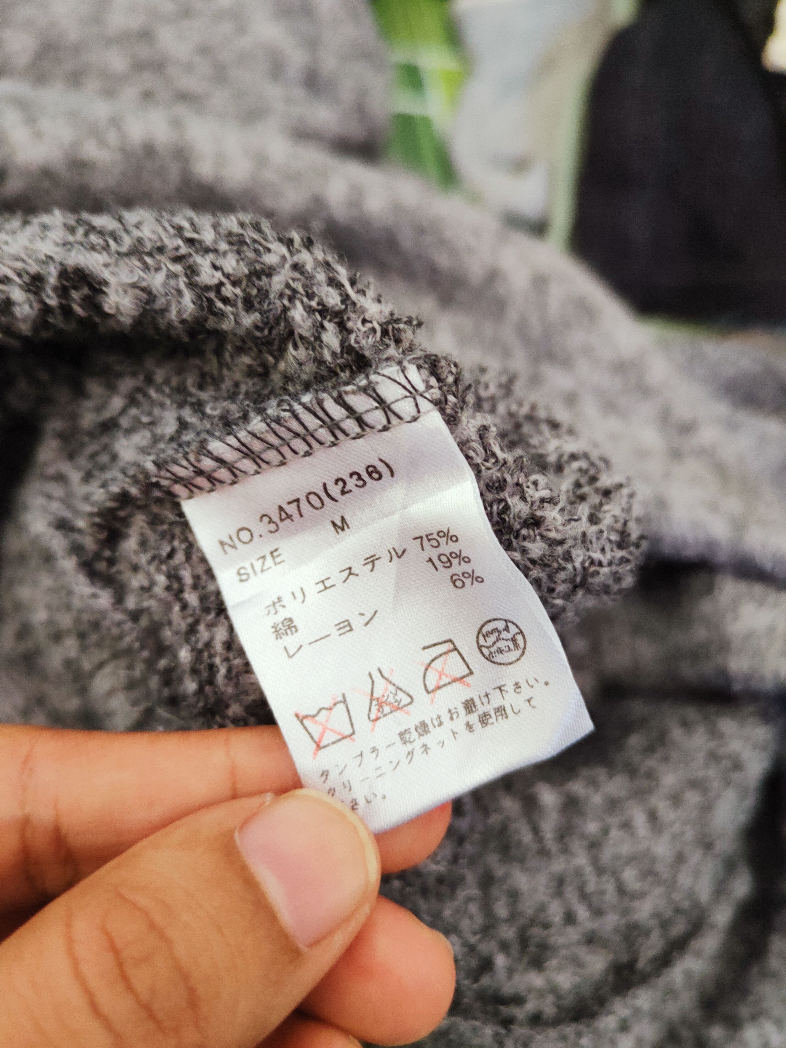 Homespun Knitwear × Japanese Brand × Vintage Cecil McBee Gray Knitwear Sweatshirts #W879 Size M / US 6-8 / IT 42-44 - 10 Thumbnail