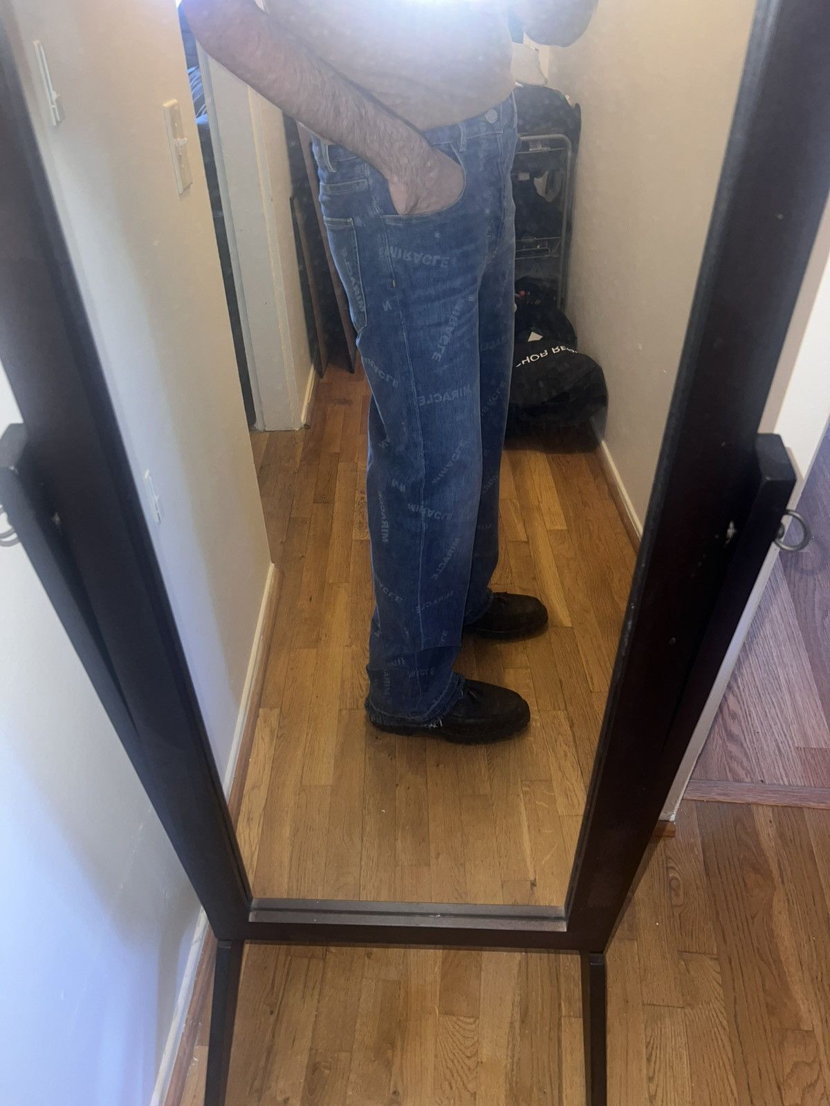 Nahmias Nahmias miracle denim jeans 32x32 Size US 32 / EU 48 - 9 Thumbnail