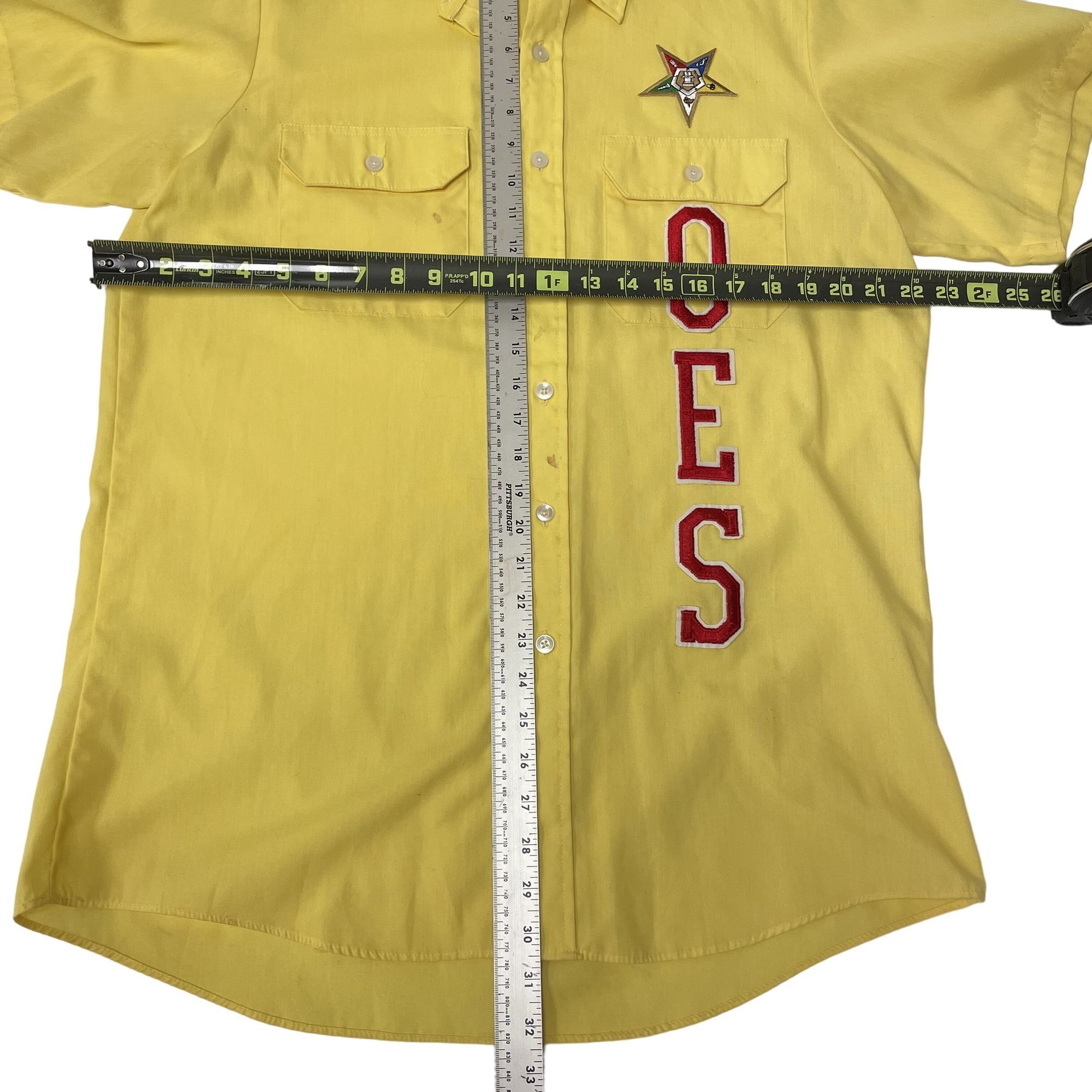 Other Vtg MASONIC Order of the Eastern Star OES Fraternal Shirt Size US XL / EU 56 / 4 - 7 Thumbnail