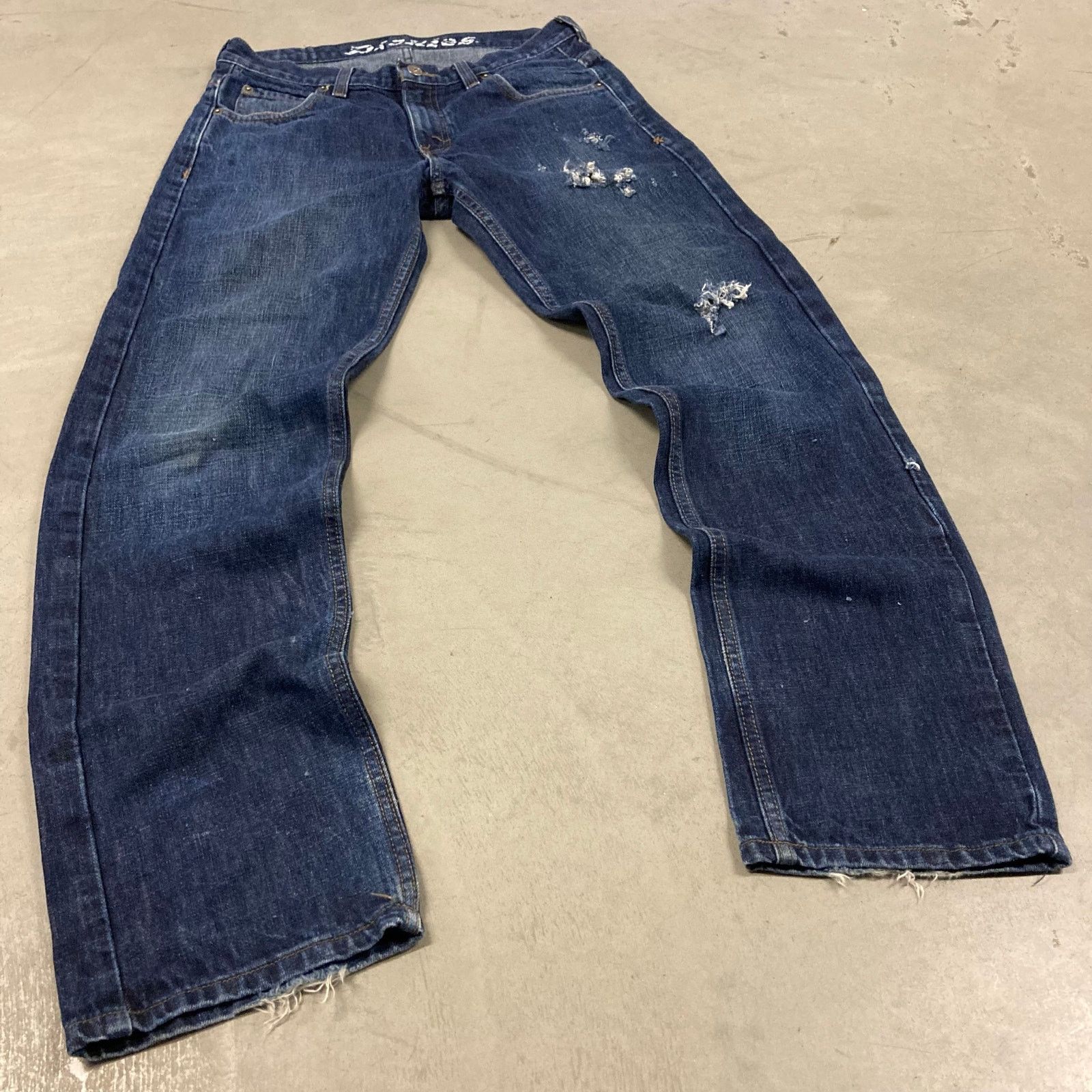 Dickies × Vintage Y2K ripped dickies Jeans 30x32 Size US 30 / EU 46 - 1 Thumbnail