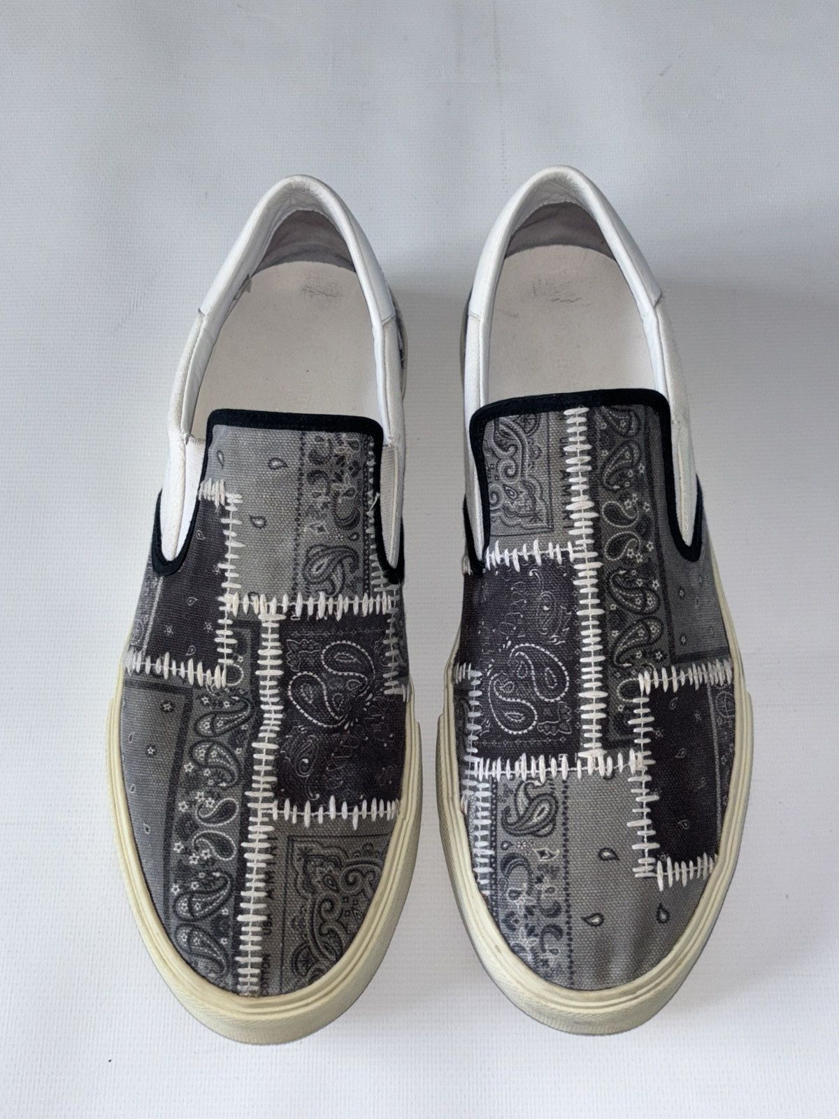 Amiri Amiri Bandana slipons Size US 12 / EU 45 - 3 Thumbnail