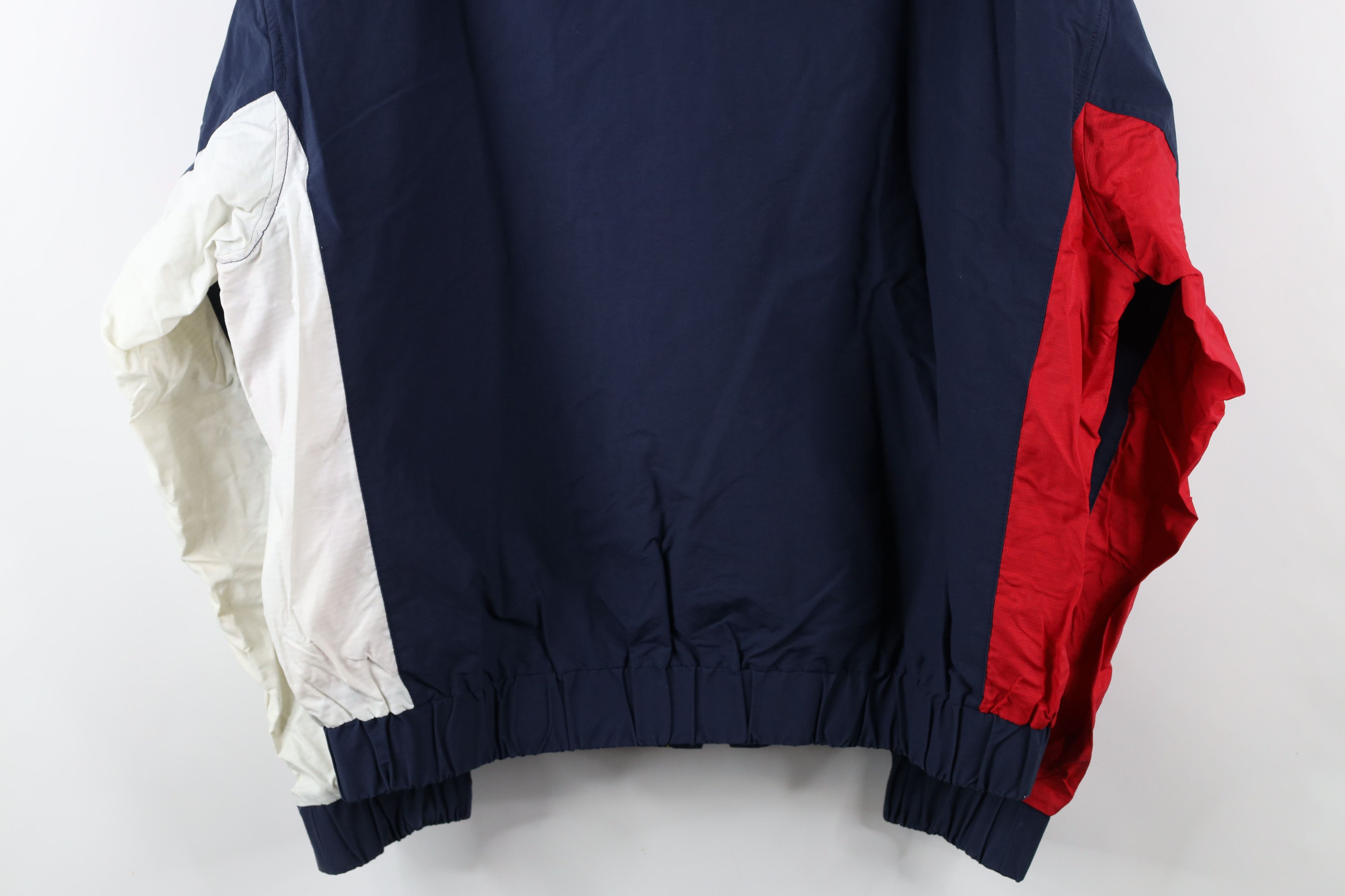 Tommy Hilfiger × Vintage Vintage 90s Tommy Hilfiger Ripstop Hooded Windbreaker Jacket Size US L / EU 52-54 / 3 - 15 Thumbnail