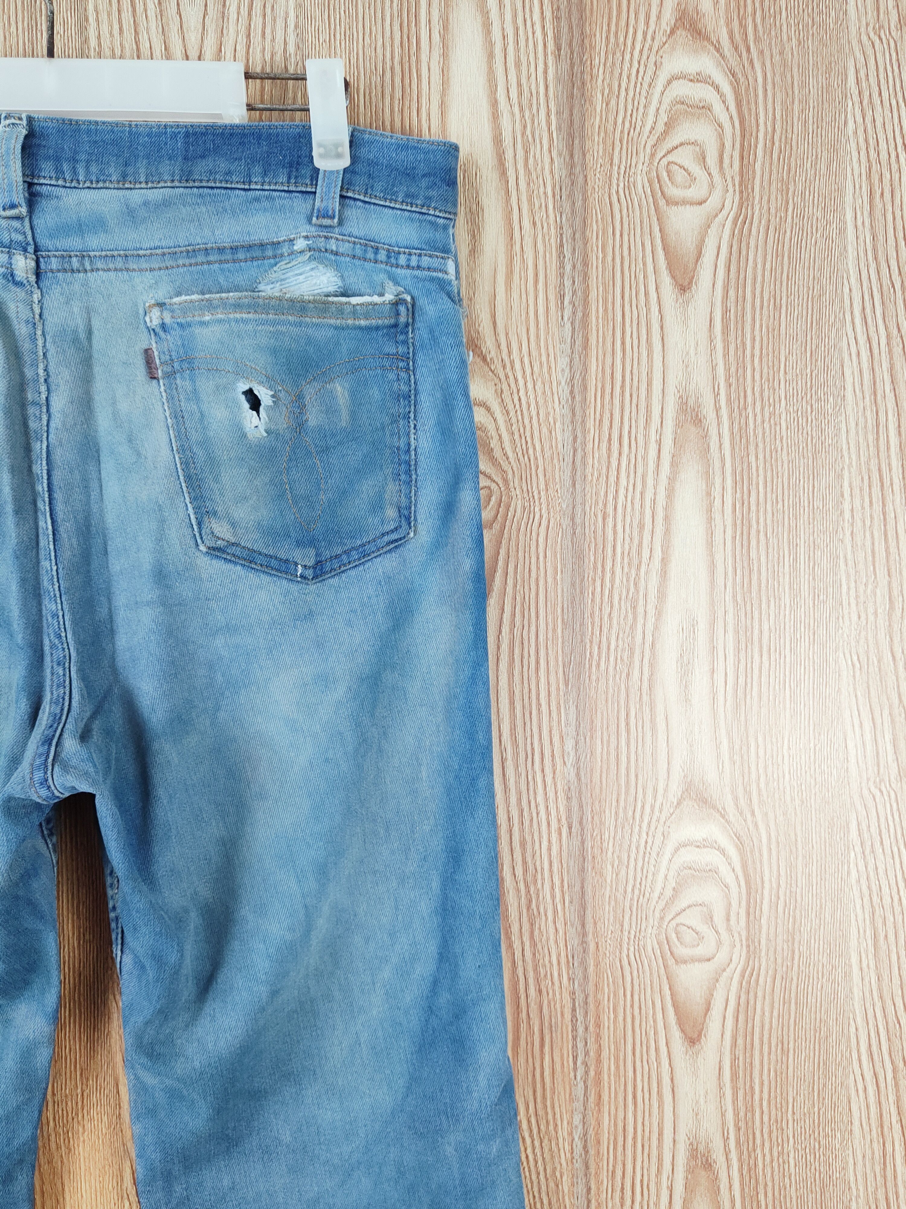 Levi's Levi's Blue Distressed Ripped Jeans #W780 Size US 36 / EU 52 - 11 Thumbnail