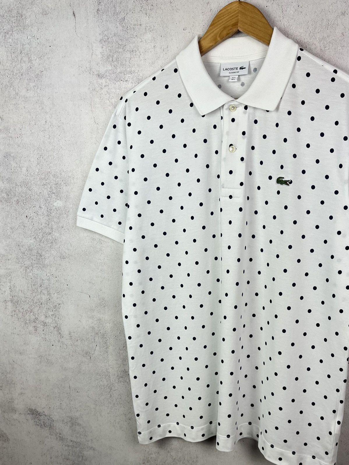 Lacoste Vintage Lacoste Made in France Polo T-Shirt Rare Retro Hype Size US L / EU 52-54 / 3 - 2 Thumbnail