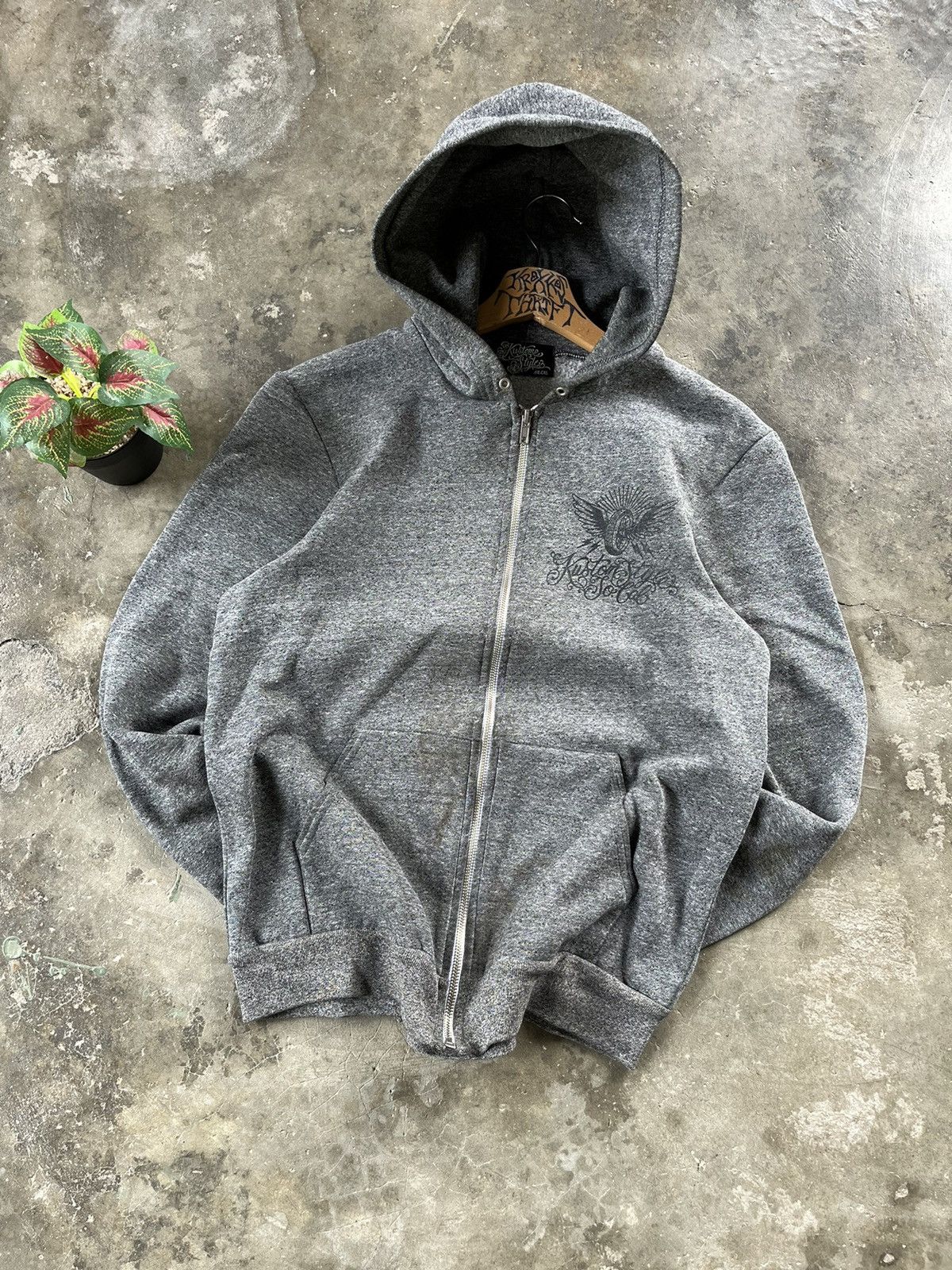 Vintage 🔥Vintage Kustom Style So Cal Von Ducth Wing Logo Hoodie Size US M / EU 48-50 / 2 - 2 Thumbnail