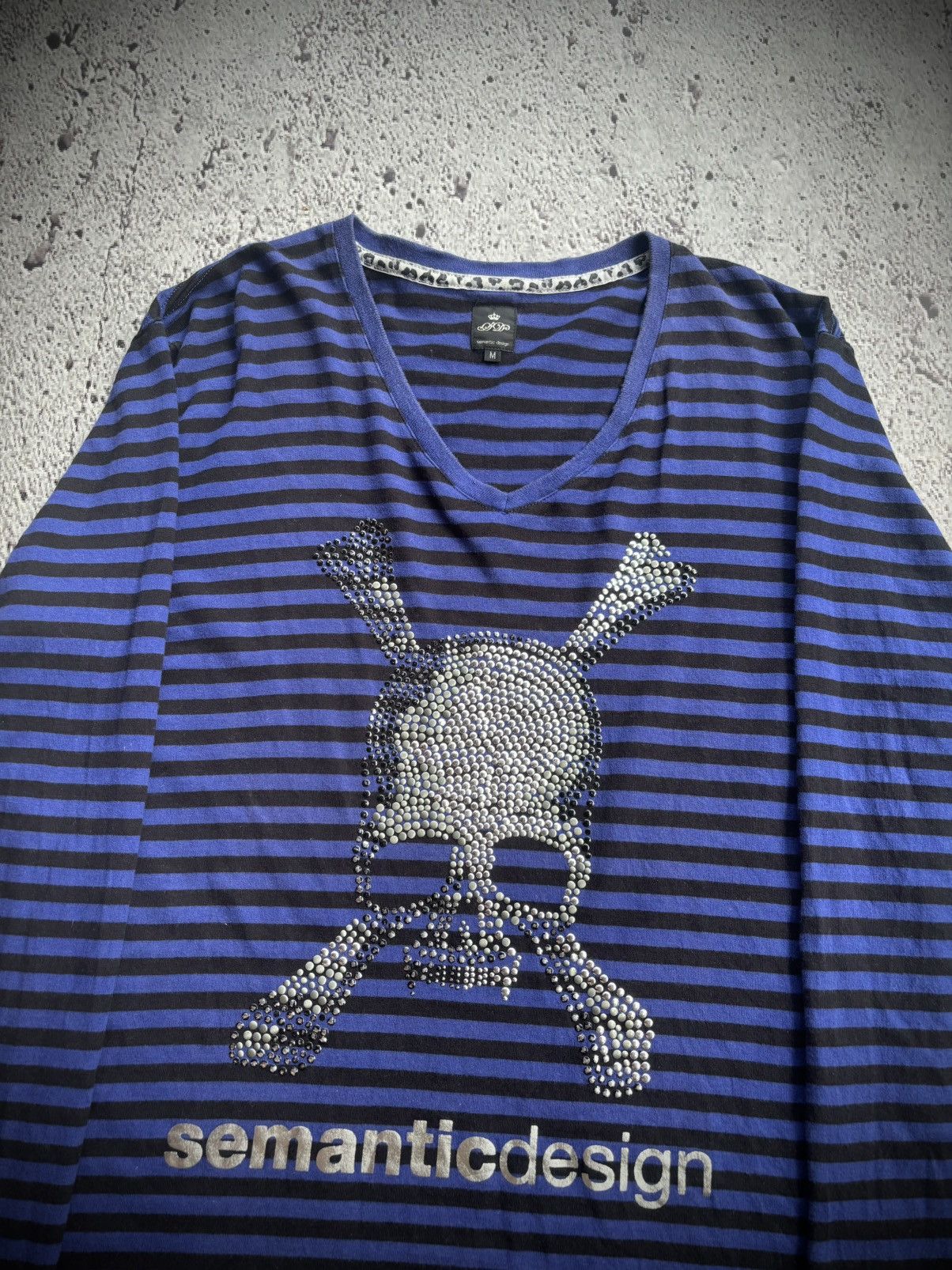 Hysteric Glamour Y2k Semantic design stripe skull logo Longsleeve Size US M / EU 48-50 / 2 - 2 Thumbnail