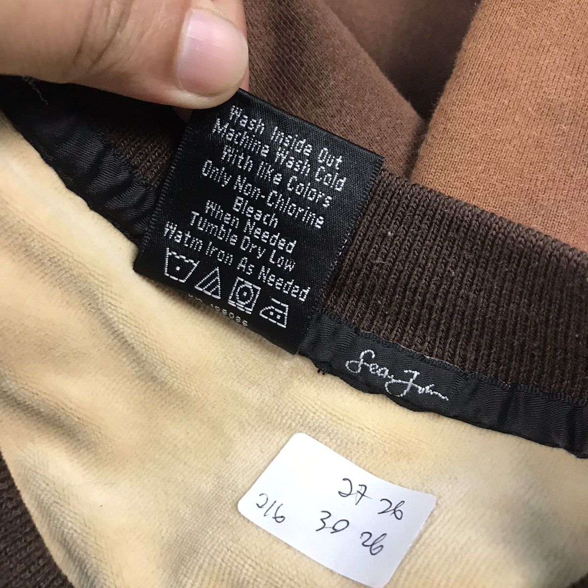 Japanese Brand × Sean John SEAN JHON PATCHWORK VELVET SUN FADED SWEATSHIRT Size US XL / EU 56 / 4 - 13 Thumbnail