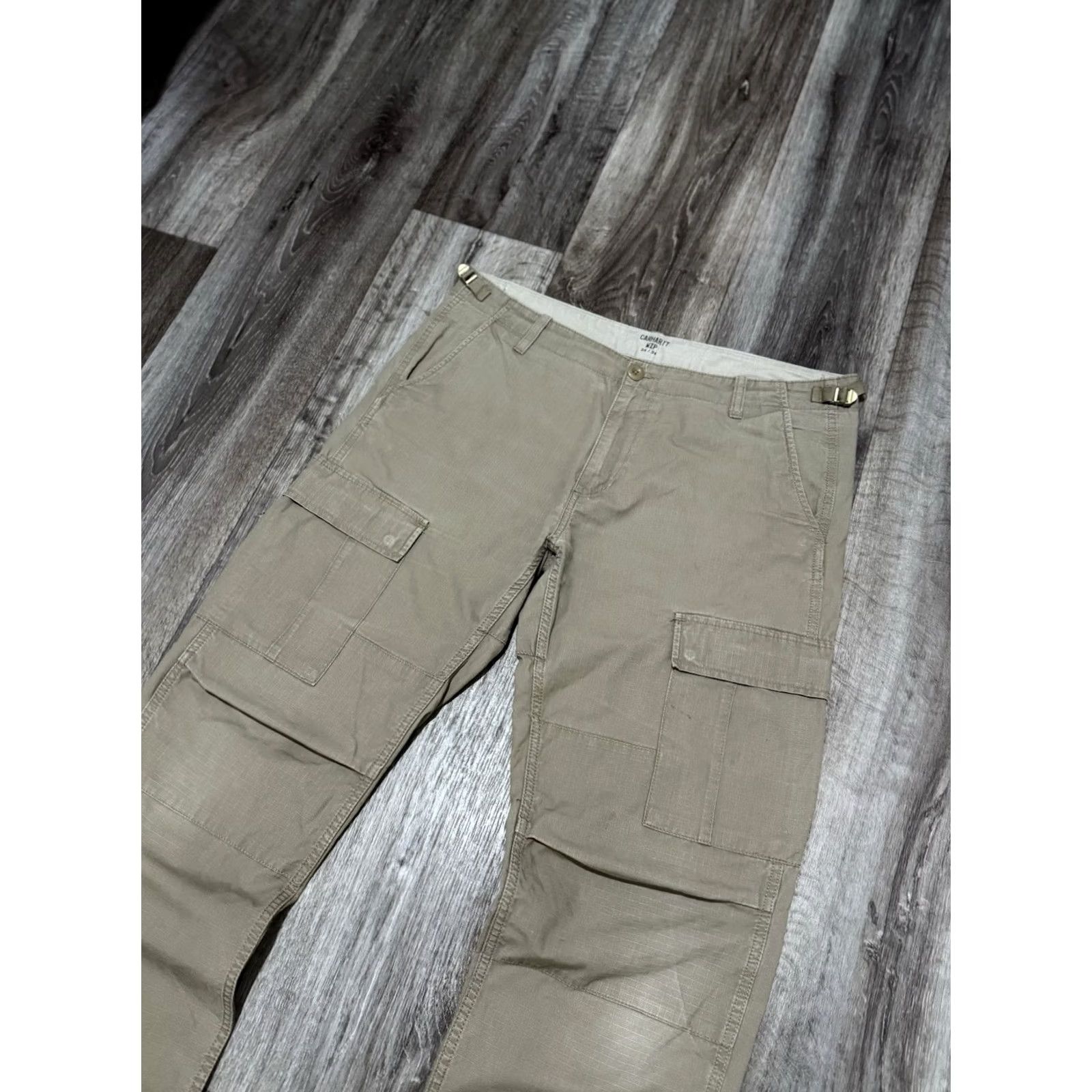 Carhartt CARHARTT MILITARY CARGO PANTS MEN’S ARMY CLASSIC DISTRESSED USA Size 34/34 Size US 34 / EU 50 - 3 Thumbnail