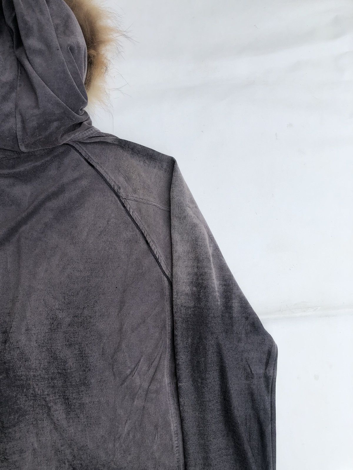 Japanese Brand Japanese Zipp Fur Hoodie Ifsix LGB Style Size US L / EU 52-54 / 3 - 7 Thumbnail
