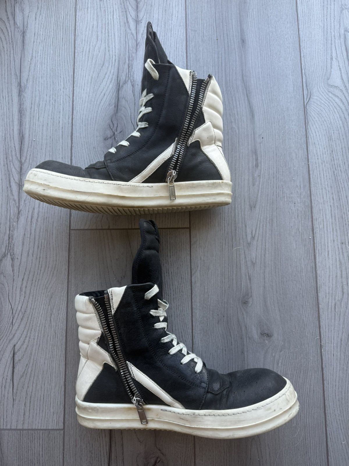 Rick Owens Rick Owens Geobaskets Size US 9.5 / EU 42-43 - 5 Thumbnail