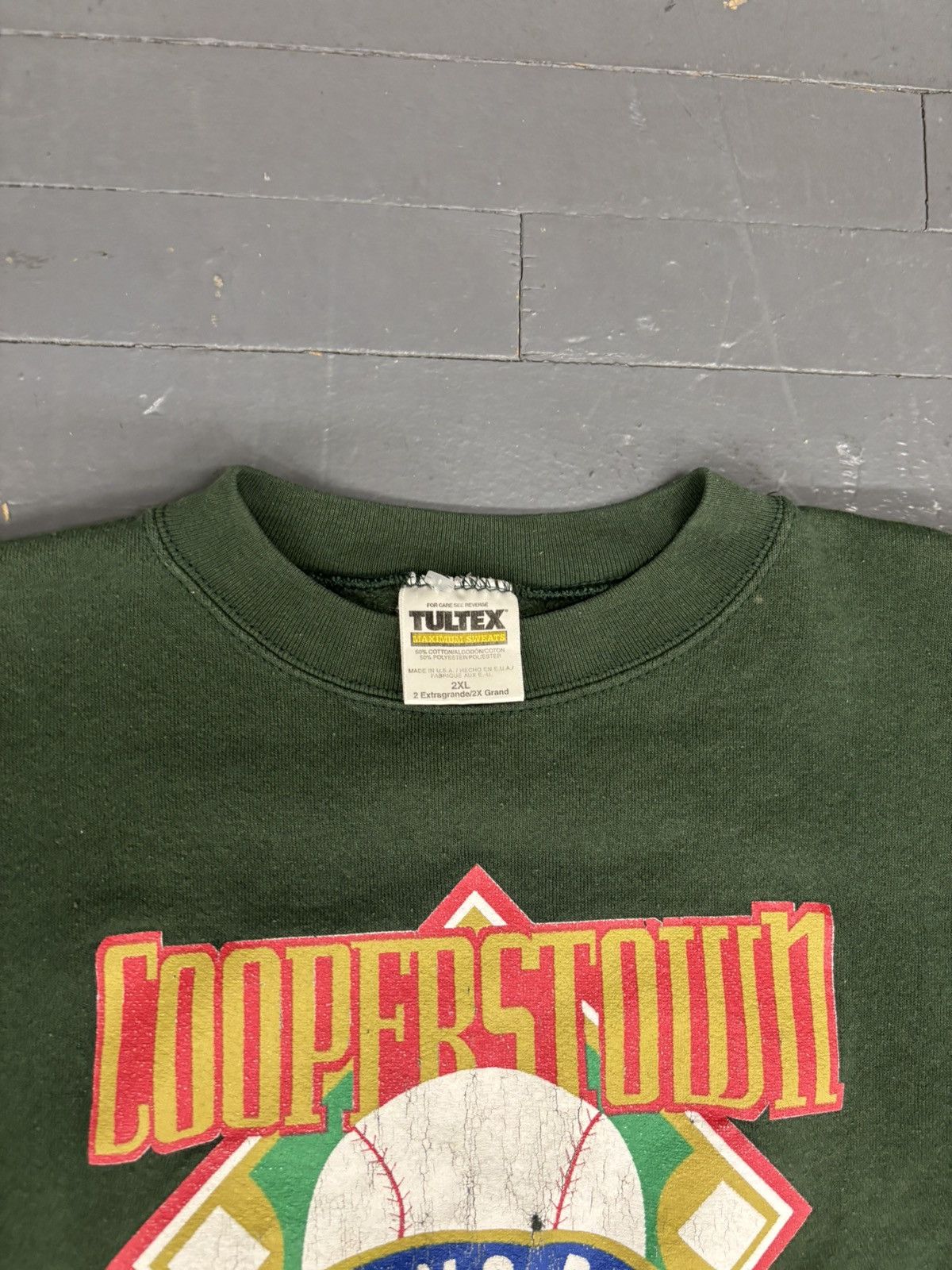 MLB × Vintage 90s vintage Cooperstown Dreams park sweatshirt Size US XXL / EU 58 / 5 - 2 Thumbnail