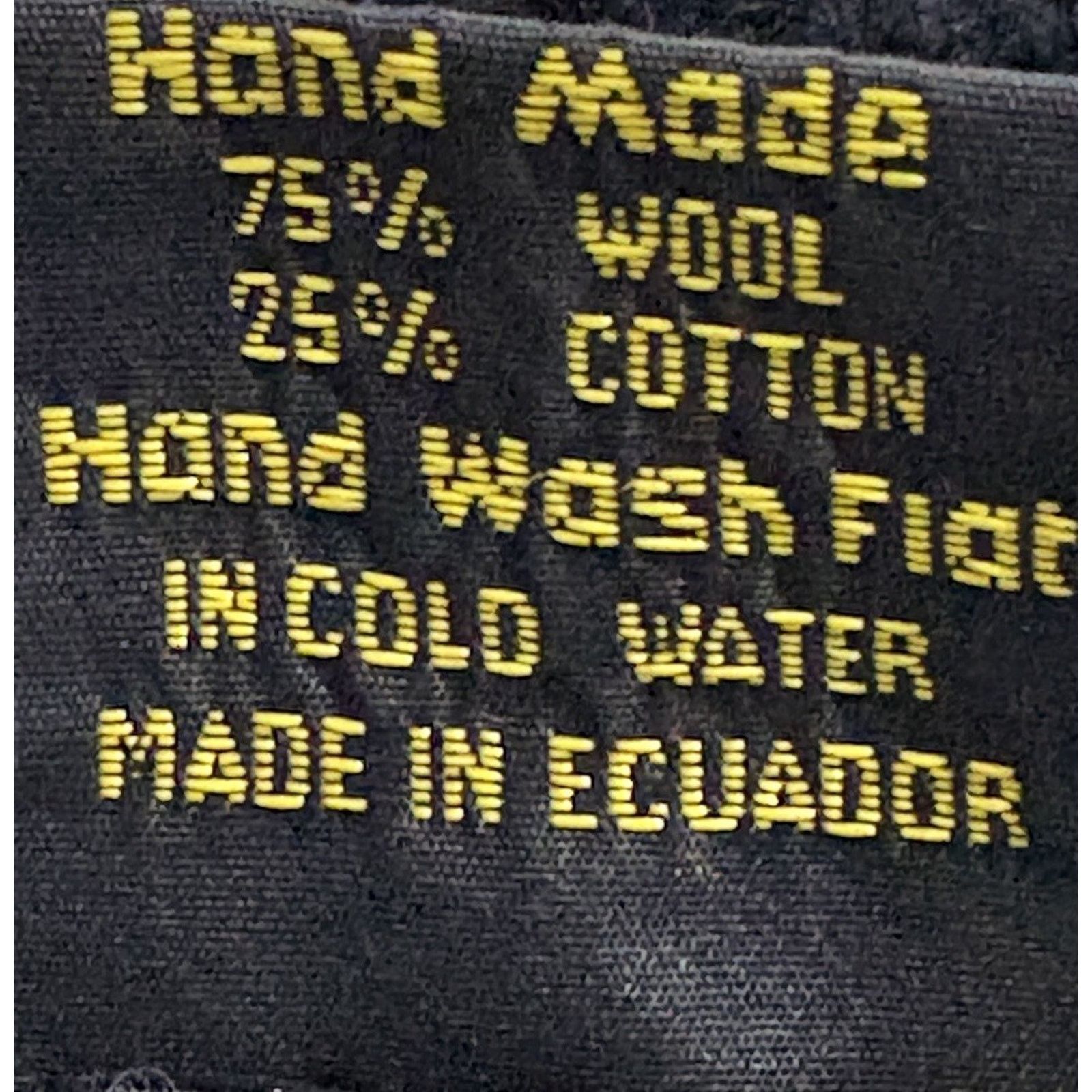 Handmade Men’s Vintage Hand Crafted Wool Inca Geometric Pattern Coat Size US M / EU 48-50 / 2 - 11 Thumbnail