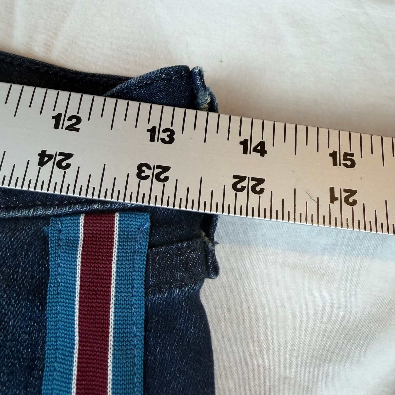 Veronica Beard Veronica Beard Debbie Jeans Size 25 Midnight Tux w/ Fray Size 25" / US 0 / IT 36 - 5 Thumbnail