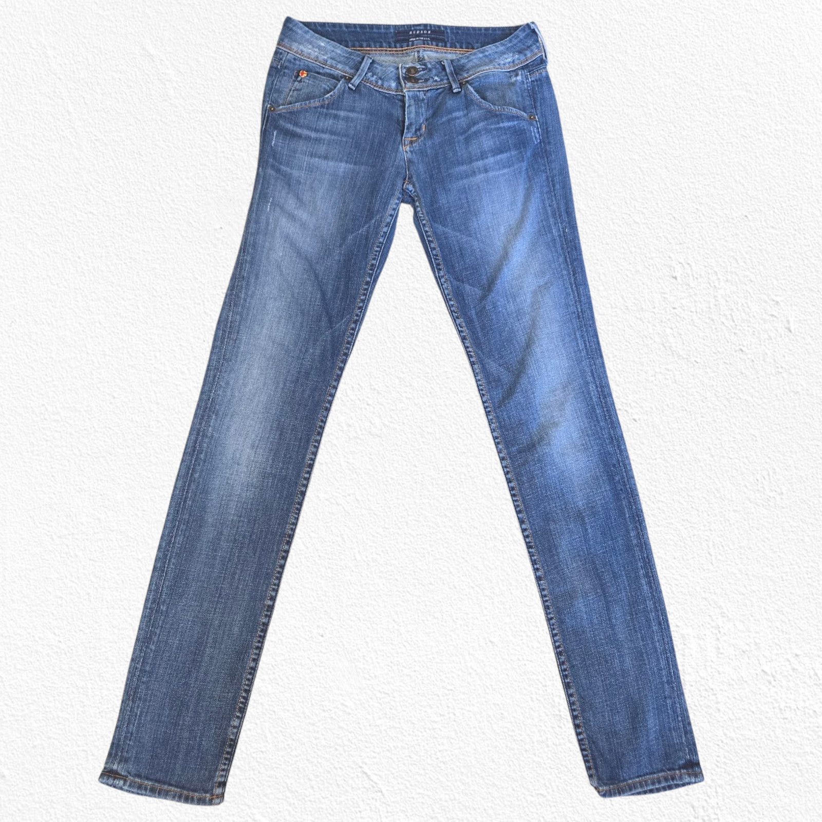 Hudson Hudson Low Rise 2010s Collin Skinny Jeans Size 26 Size 26" / US 2 / IT 38 - 2 Thumbnail