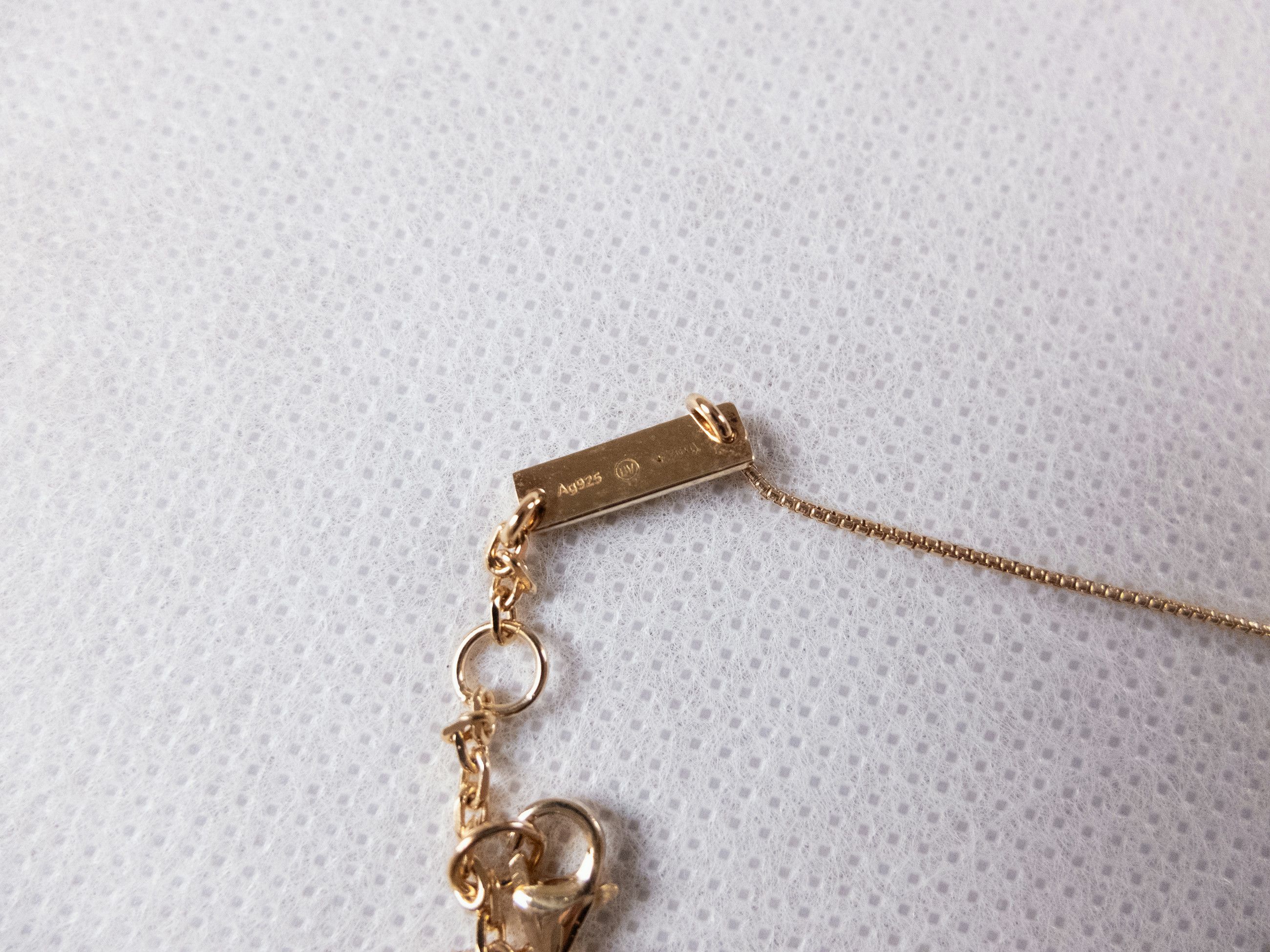 Bottega Veneta BOTTEGA VENETA heart gold plated Sterling silver necklace q Size ONE SIZE - 8 Thumbnail