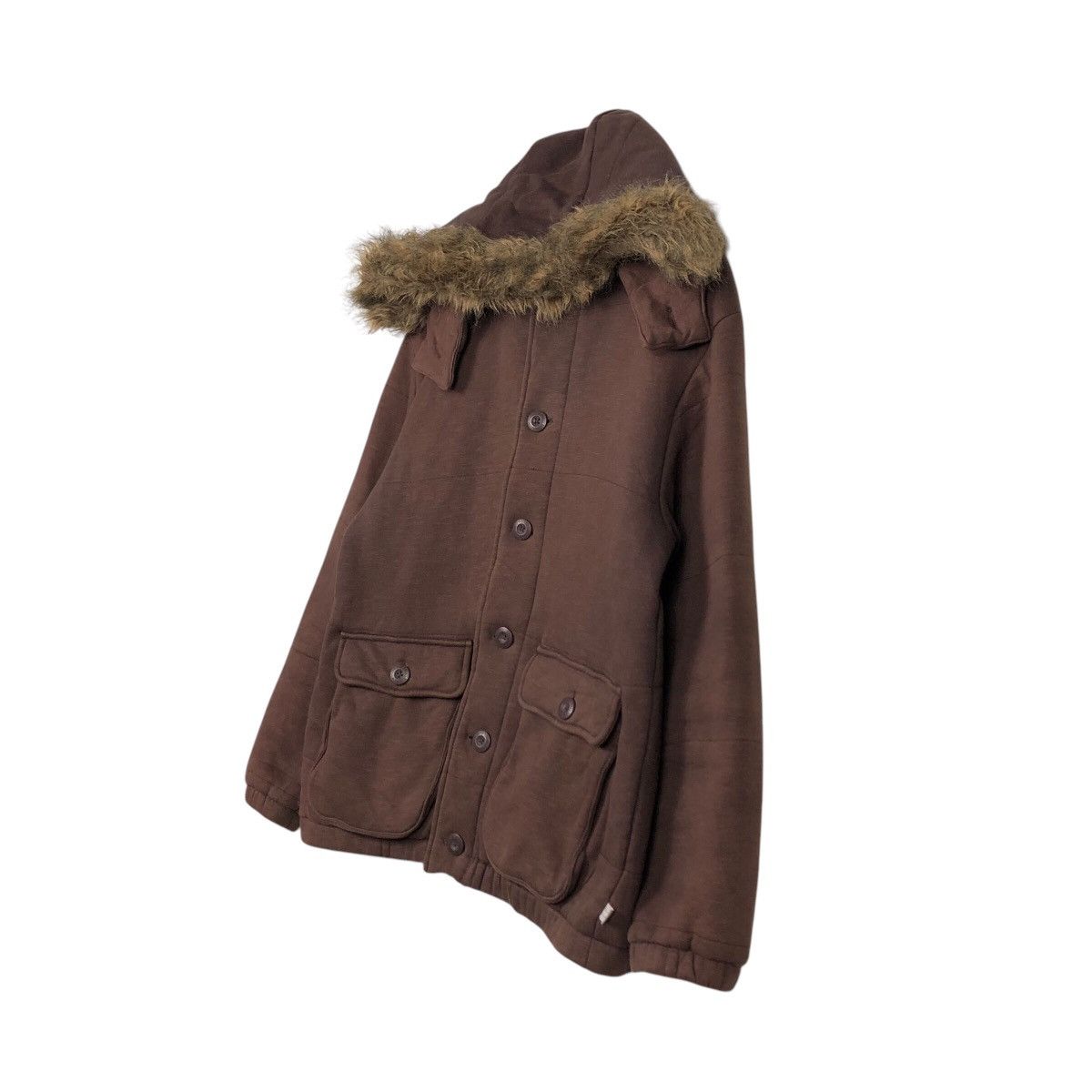 Japanese Brand × Woolrich Woolen Mills 📌Vintage Bomber Jacket Worker Woolrich Fur Hoodie Blanket Size US M / EU 48-50 / 2 - 3 Thumbnail