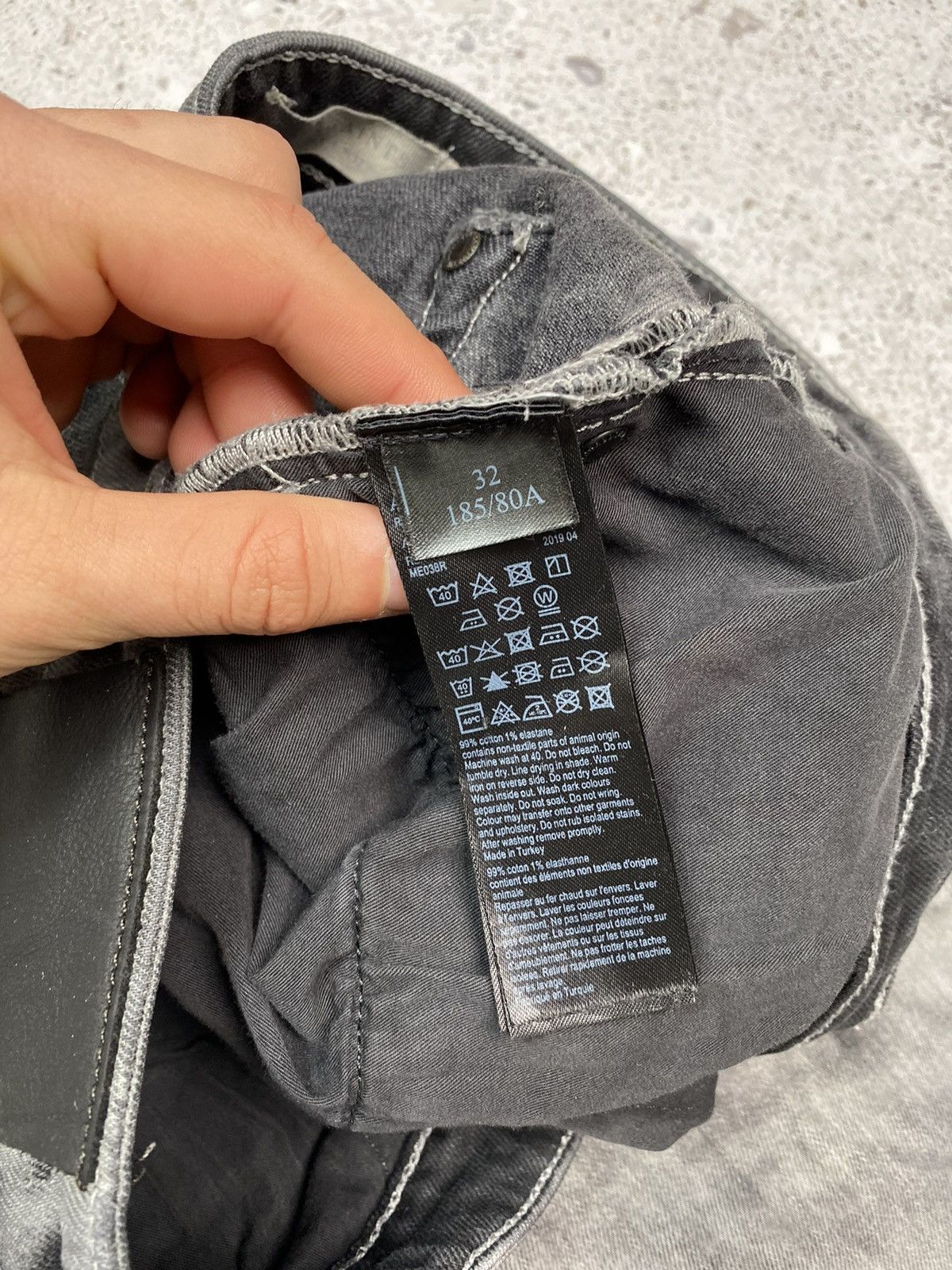 Allsaints Vintage Allsaints Rex 32 Jeans Bleached Distressed Denim Men Size US 32 / EU 48 - 13 Thumbnail