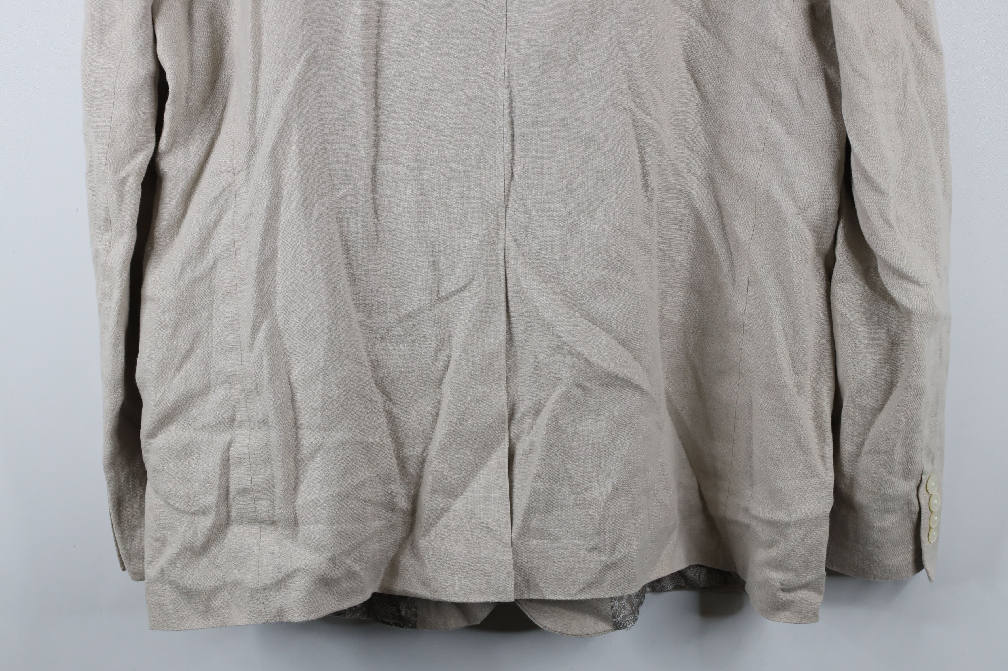 Ralph Lauren × Vintage Vintage Ralph Lauren Blazer Sport Coat Suit Jacket Beige Size US XL / EU 56 / 4 - 15 Thumbnail