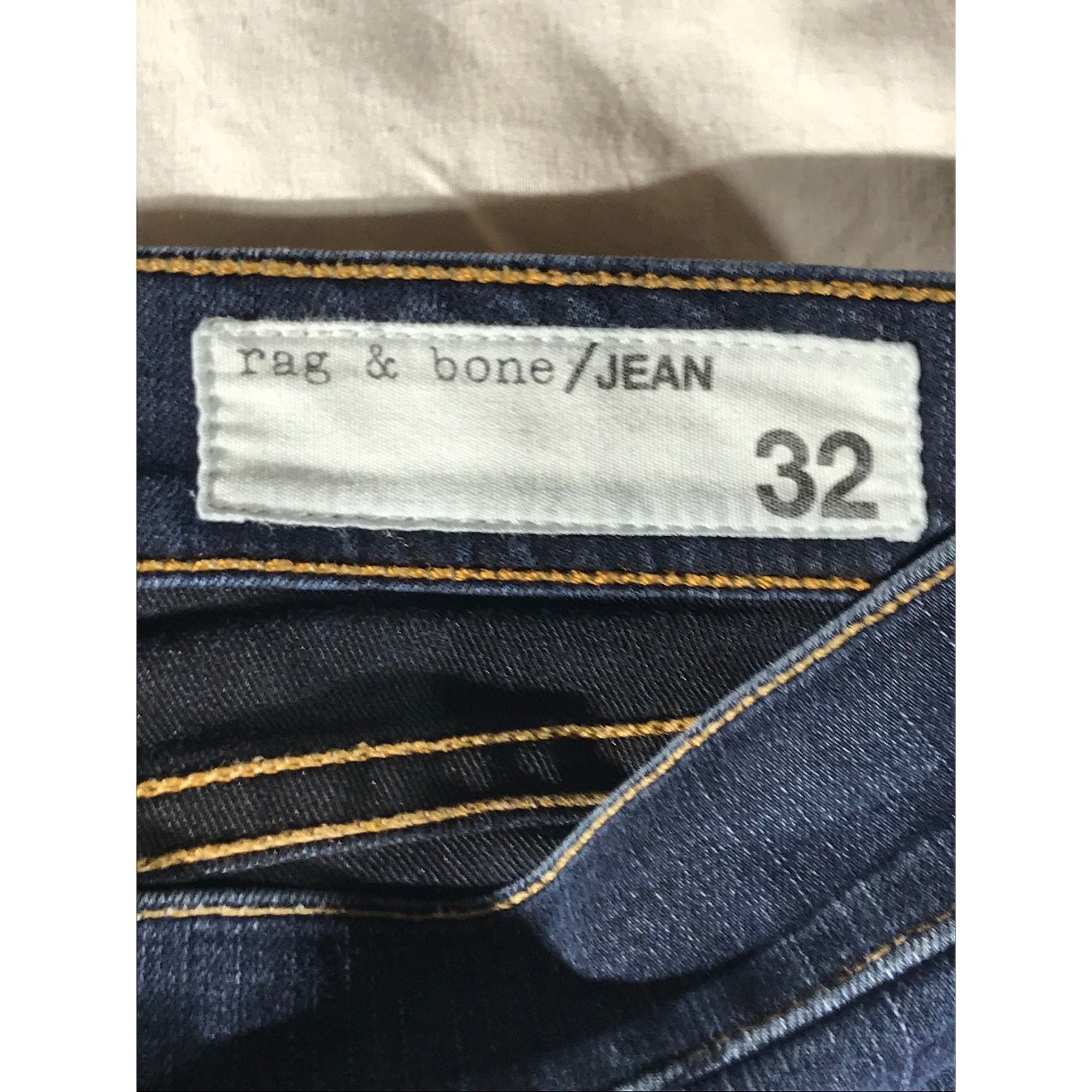 Rag & Bone Rag & Bone Women's Marlowe Blue Slim Fit Capri Je Size 32" / US 10 / IT 46 - 4 Thumbnail