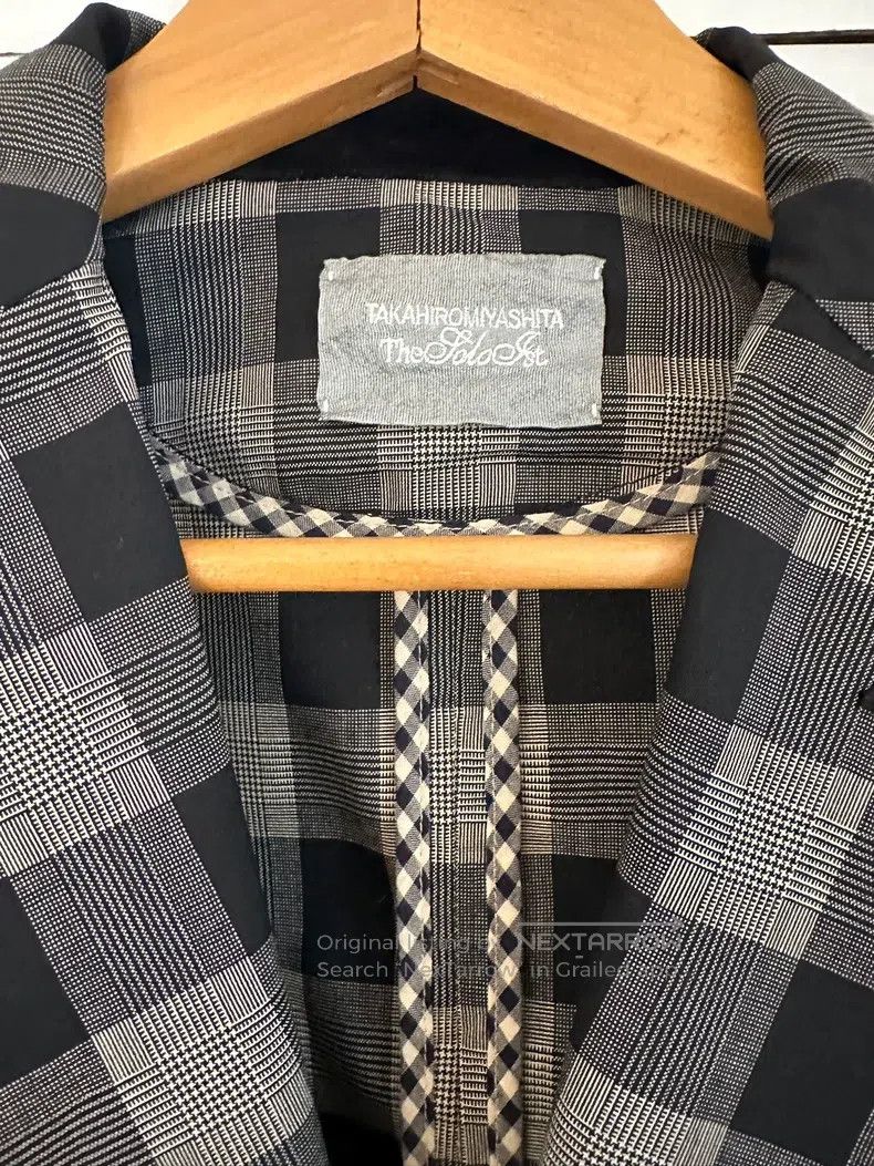 Takahiromiyashita The Soloist. Takahiromiyashita The Soloist. Early plaid/sheepskin sleev Size 46R - 5 Thumbnail