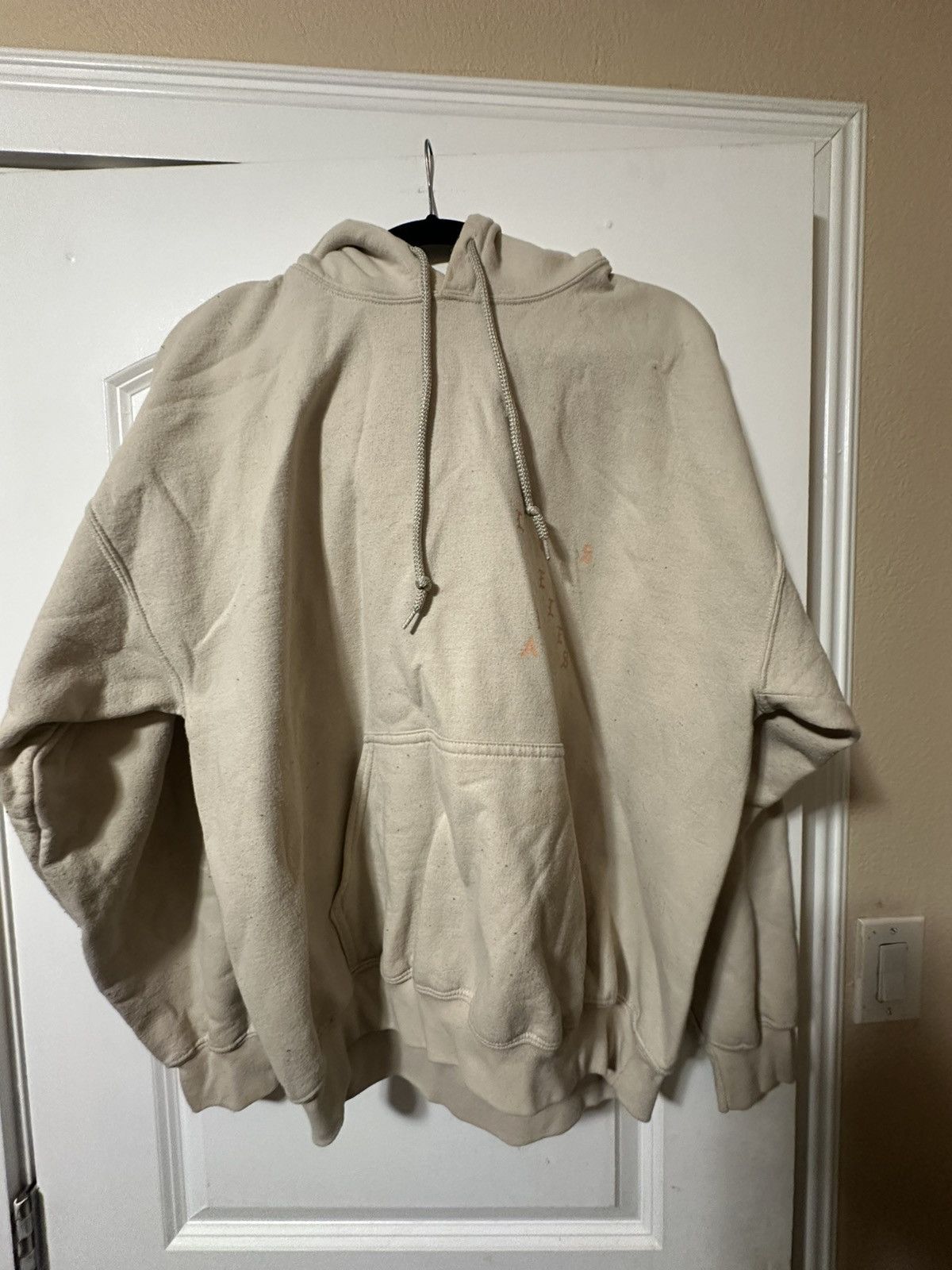 Kanye West The life of pablo tour merch LA FML Large tan hoodie kanye Size US L / EU 52-54 / 3 - 2 Thumbnail