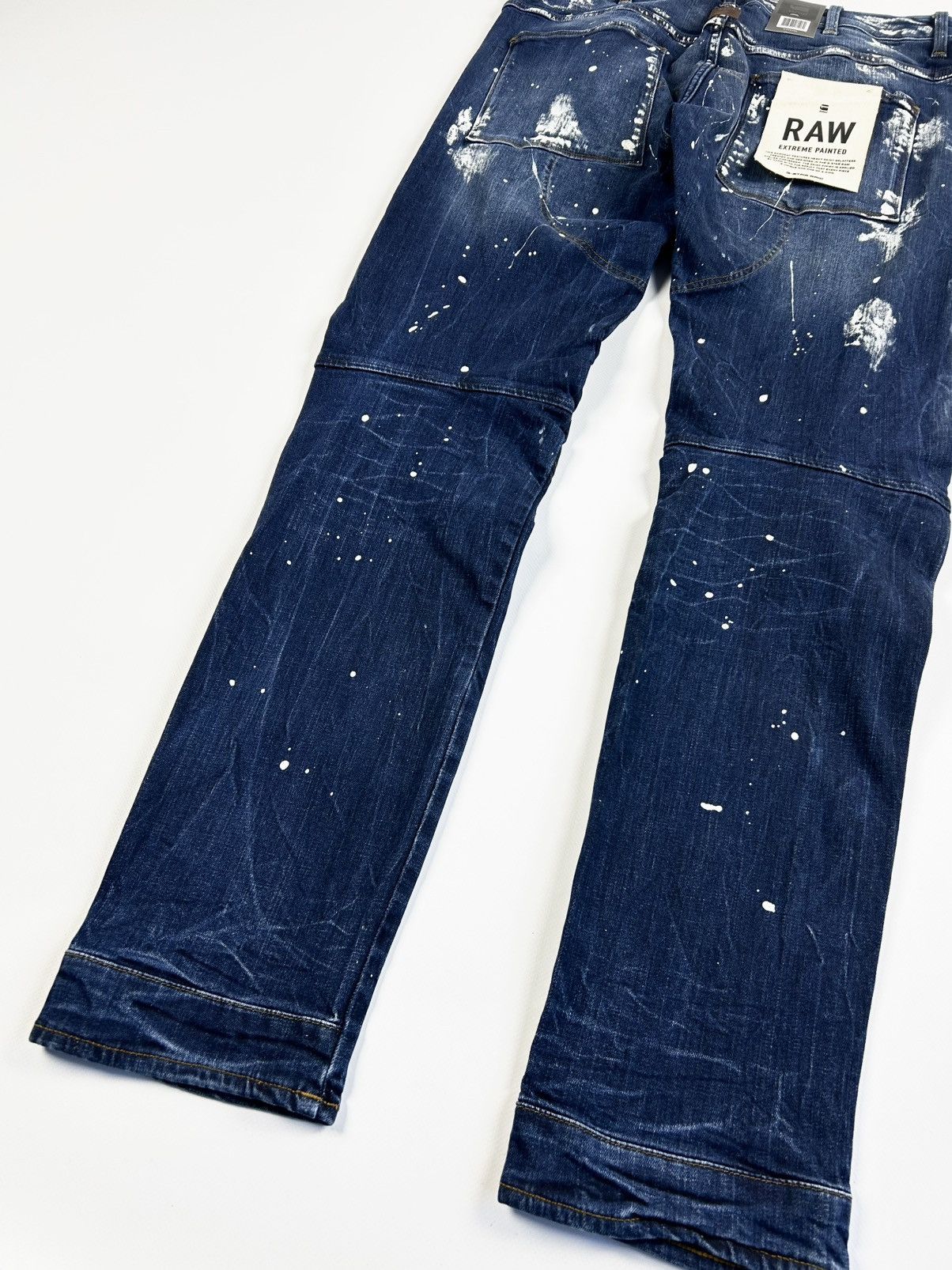 G-Star G-star raw 3D denim paint stains jeans Size US 32 / EU 48 - 9 Thumbnail