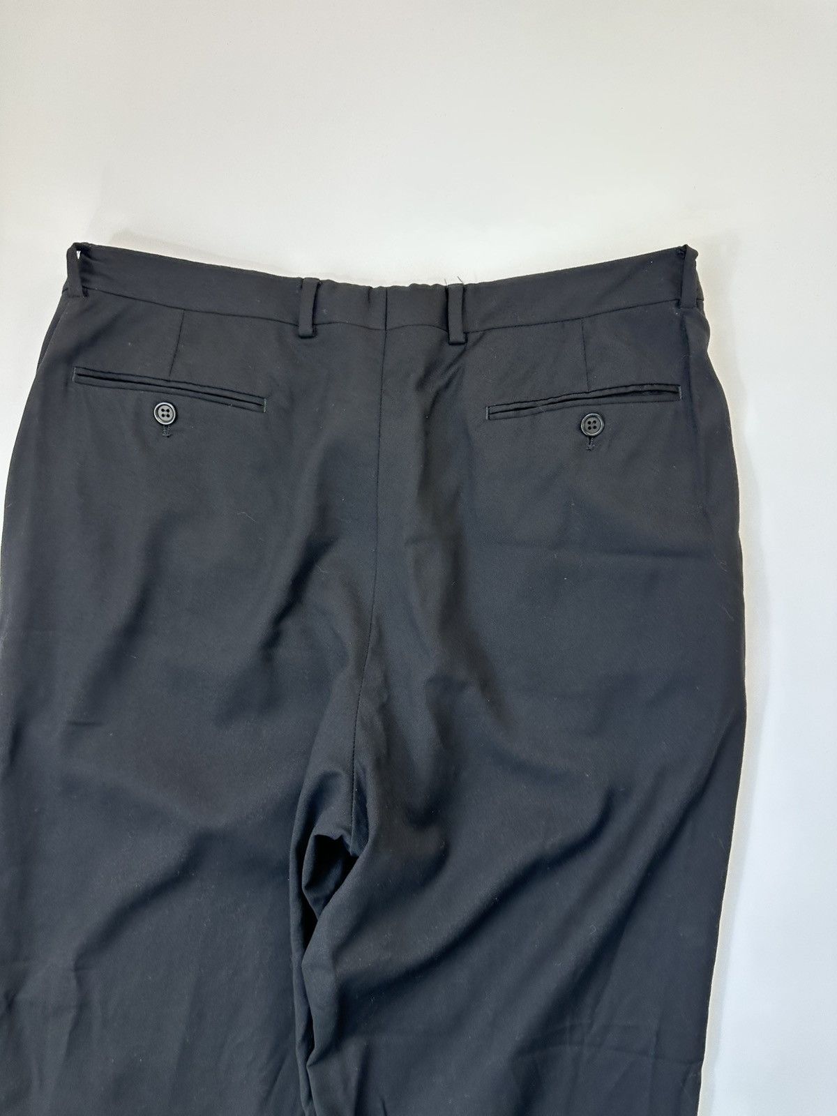 Valentino Vintage Valentino Casual Wool Pants Men's Black Size US 35 - 14 Thumbnail