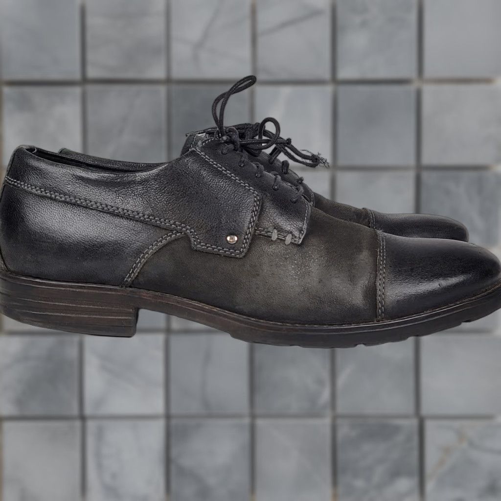 Clarks **Clarks Black Nubuck Cap Toe Oxford 9.5 M** User: **Clarks Black Nubuck Cap Toe Oxford 9.5 M** Size ONE SIZE - 1 Thumbnail