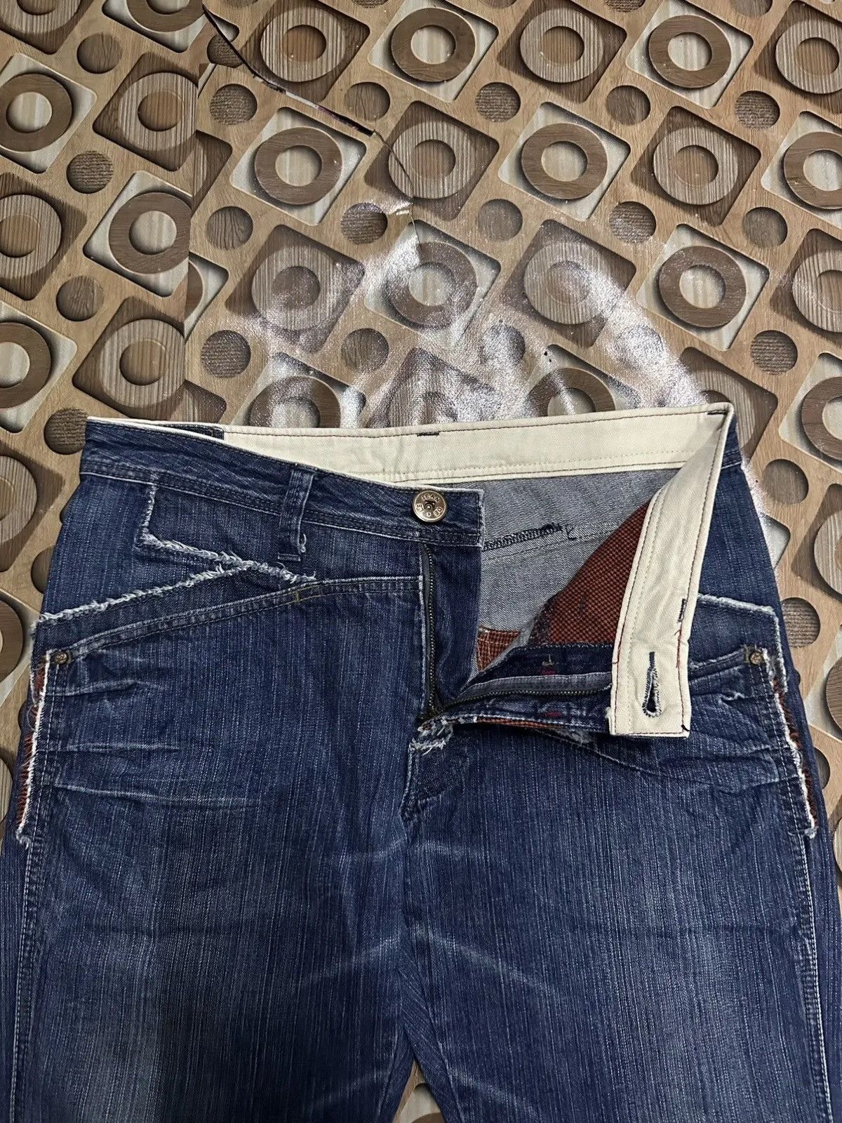 Marithe + Francois Girbaud GRAILS🔥 MARITHE FRANCOIS GIRBAUD JEANS VERY RARE DENIM PANTS Size US 33 - 13 Thumbnail