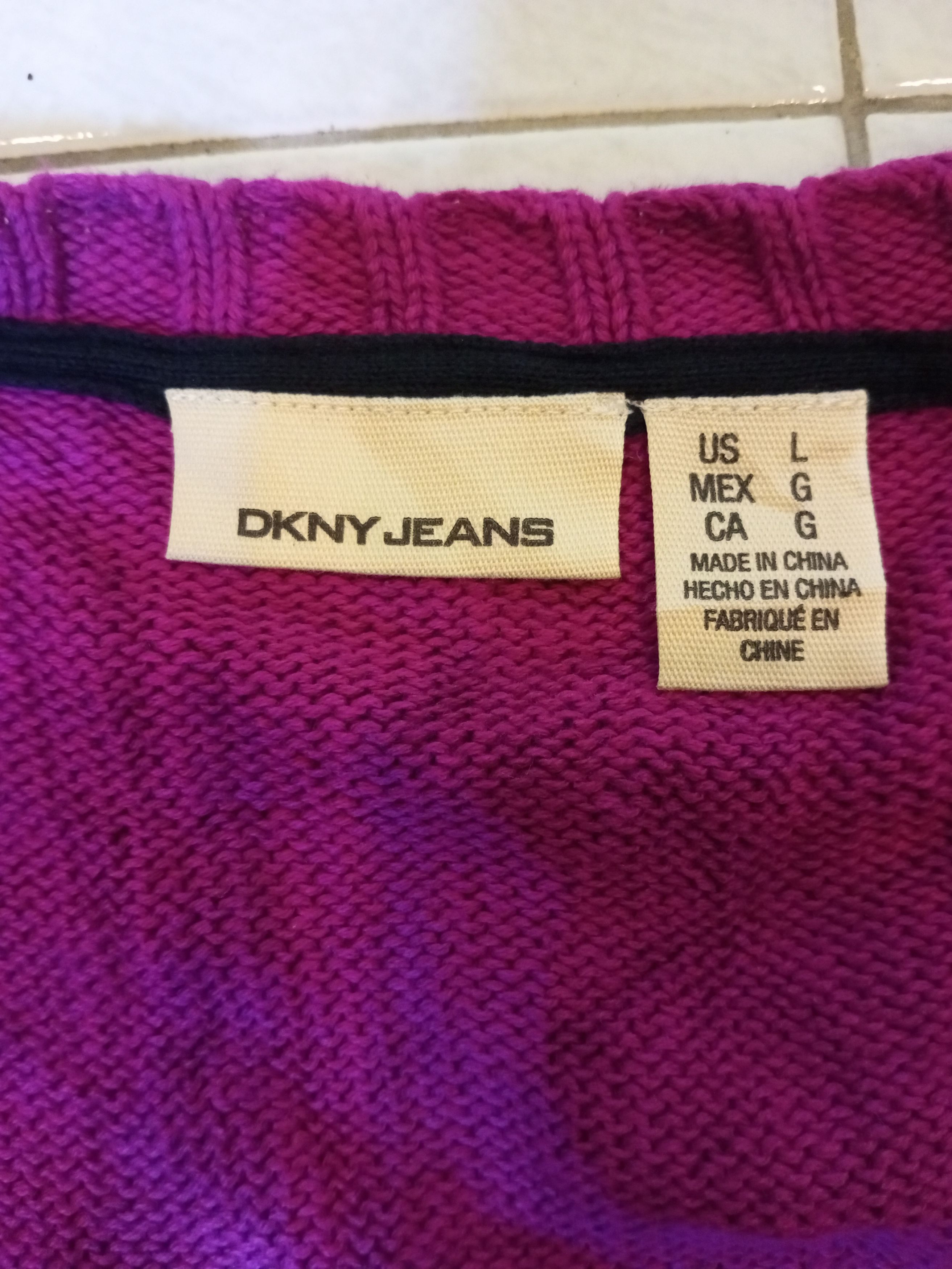 DKNY DKNY Donna Karan sweater good condition Size L / US 10 / IT 46 - 9 Thumbnail
