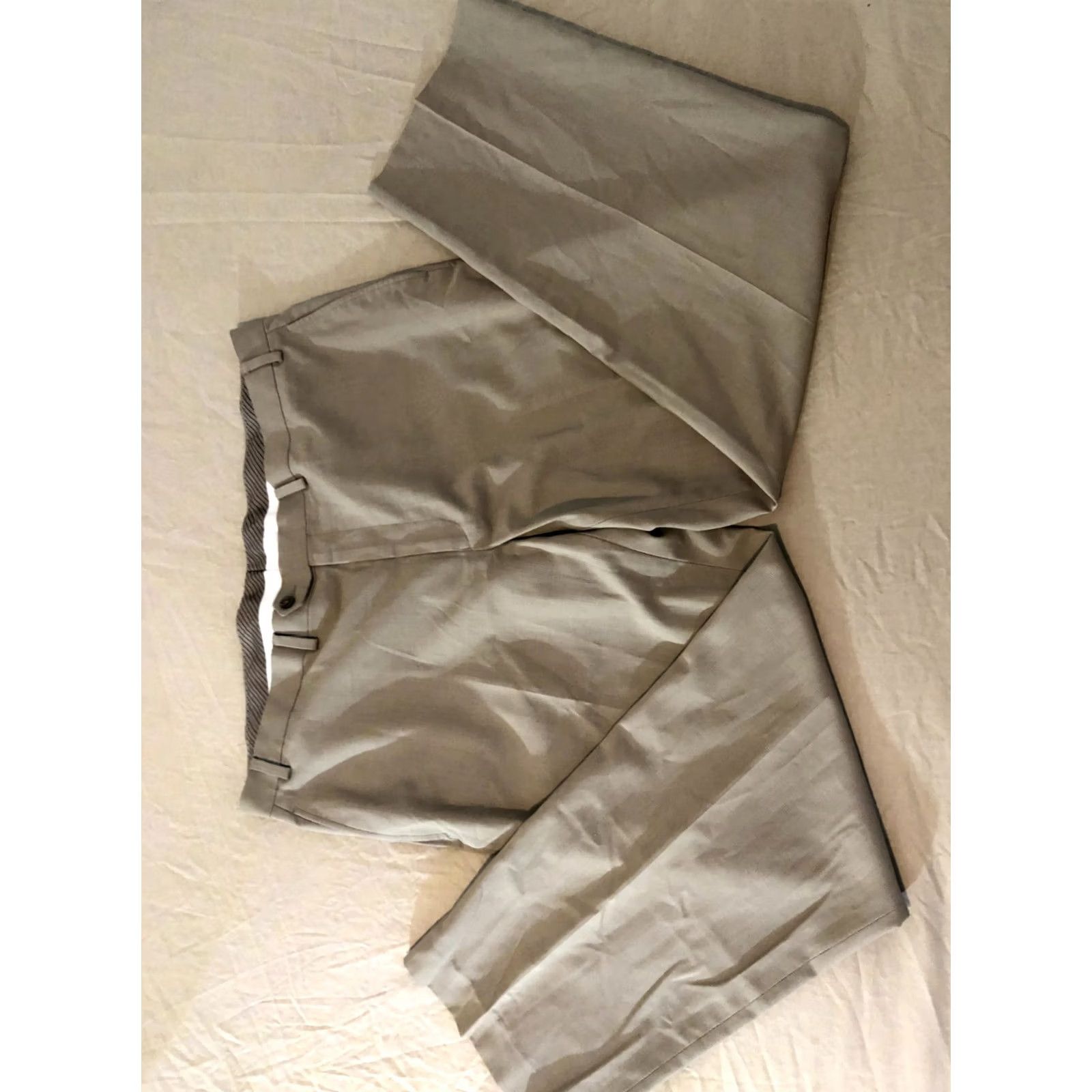 Polo Ralph Lauren Polo Ralph Lauren Mens Dress Pants 40x30 Slack Chino Khaki Trouser Size US L / EU 52-54 / 3 - 3 Thumbnail