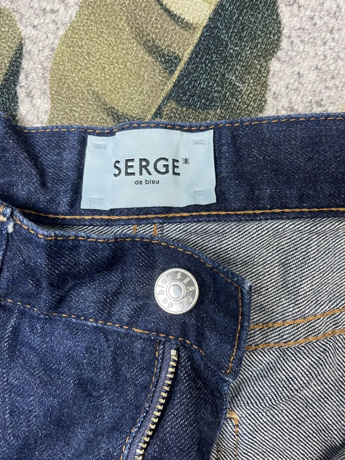 Japanese Brand Serge De Blue Jeans Streetwear Size 28" / US 6 / IT 42 - 4 Thumbnail