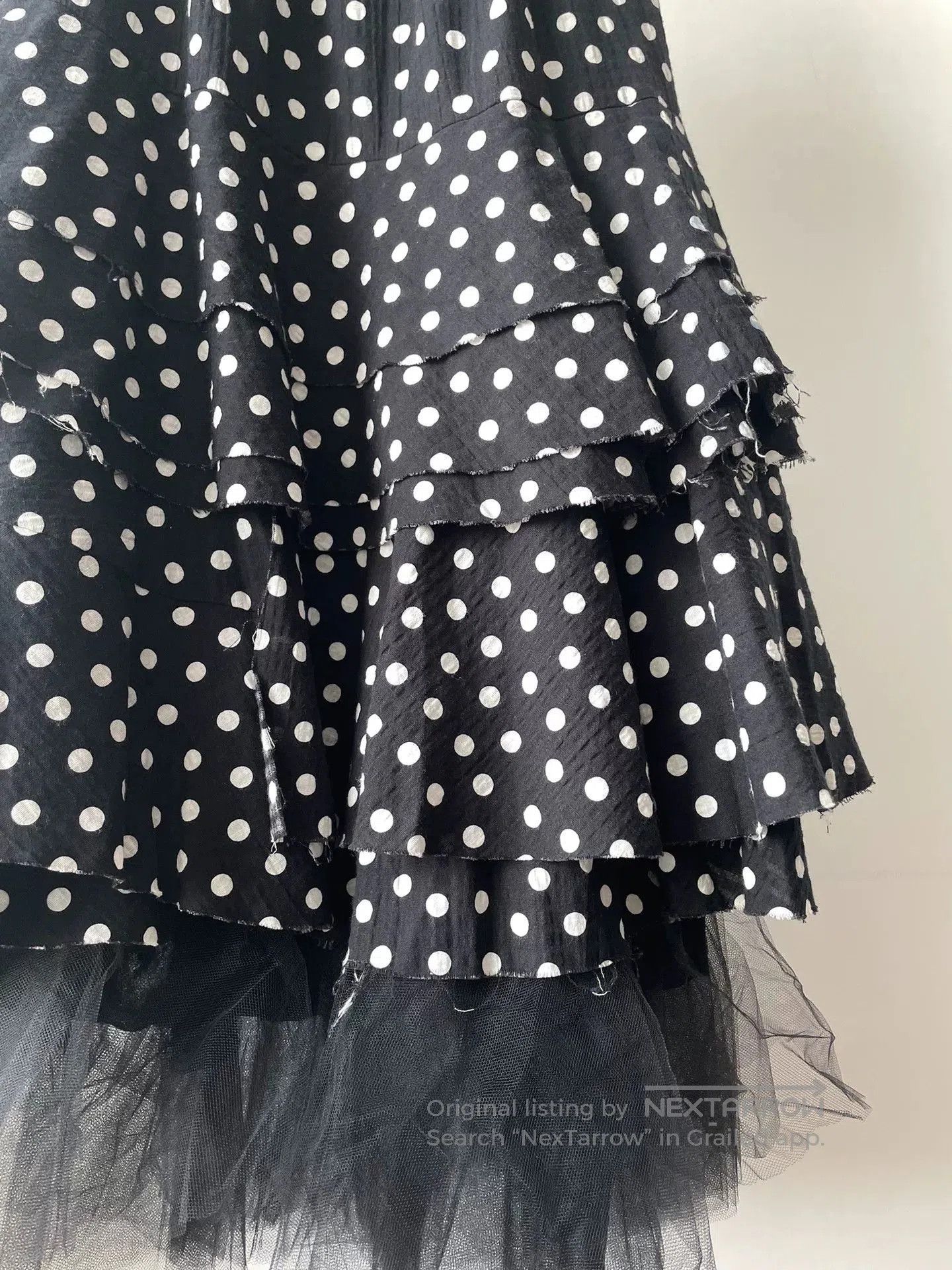 Comme des Garcons Tao Comme des Garçons Polka Dot Skirt. Size 23" - 4 Thumbnail