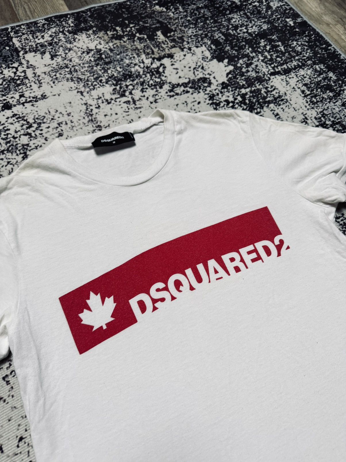 Dsquared2 Dsquared2 white t-shirt vintage M Size US M / EU 48-50 / 2 - 3 Thumbnail