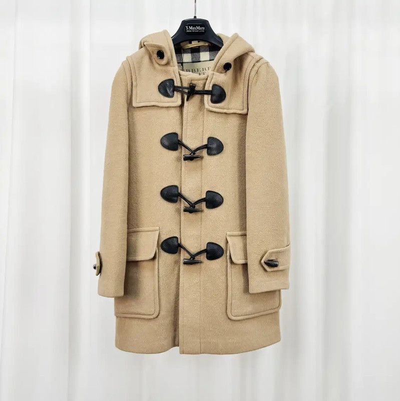 Burberry Burberry Camel Wool Toggle Coat for Women Size S / US 4 / IT 40 - 1 Thumbnail