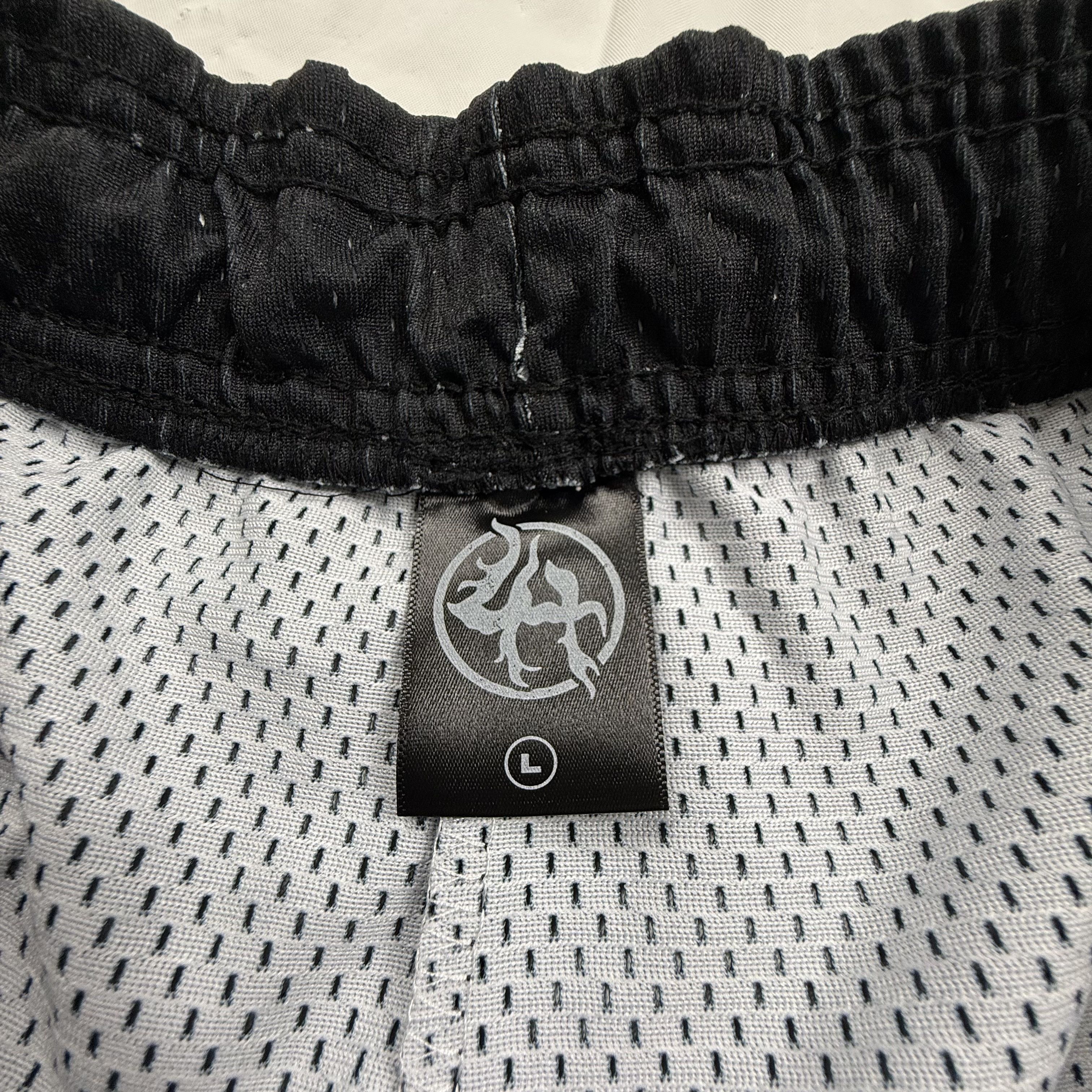 Lost hills Lost Hills Sad Boyz Mesh Basketball Shorts Black White Size US 34 / EU 50 - 7 Thumbnail