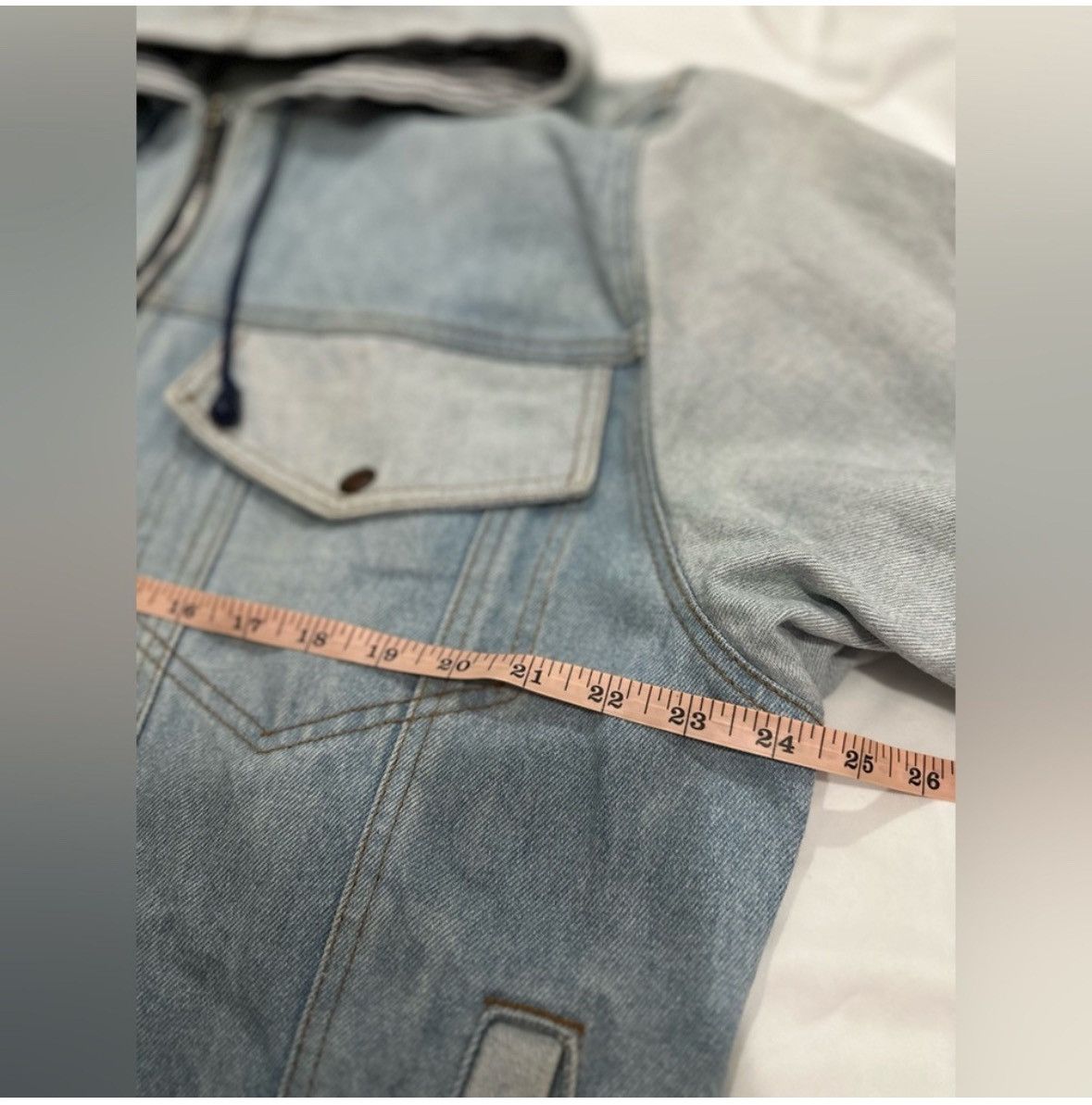 Fiorucci Vintage Jeans Denim Jacket with Hood Size US M / EU 48-50 / 2 - 11 Thumbnail