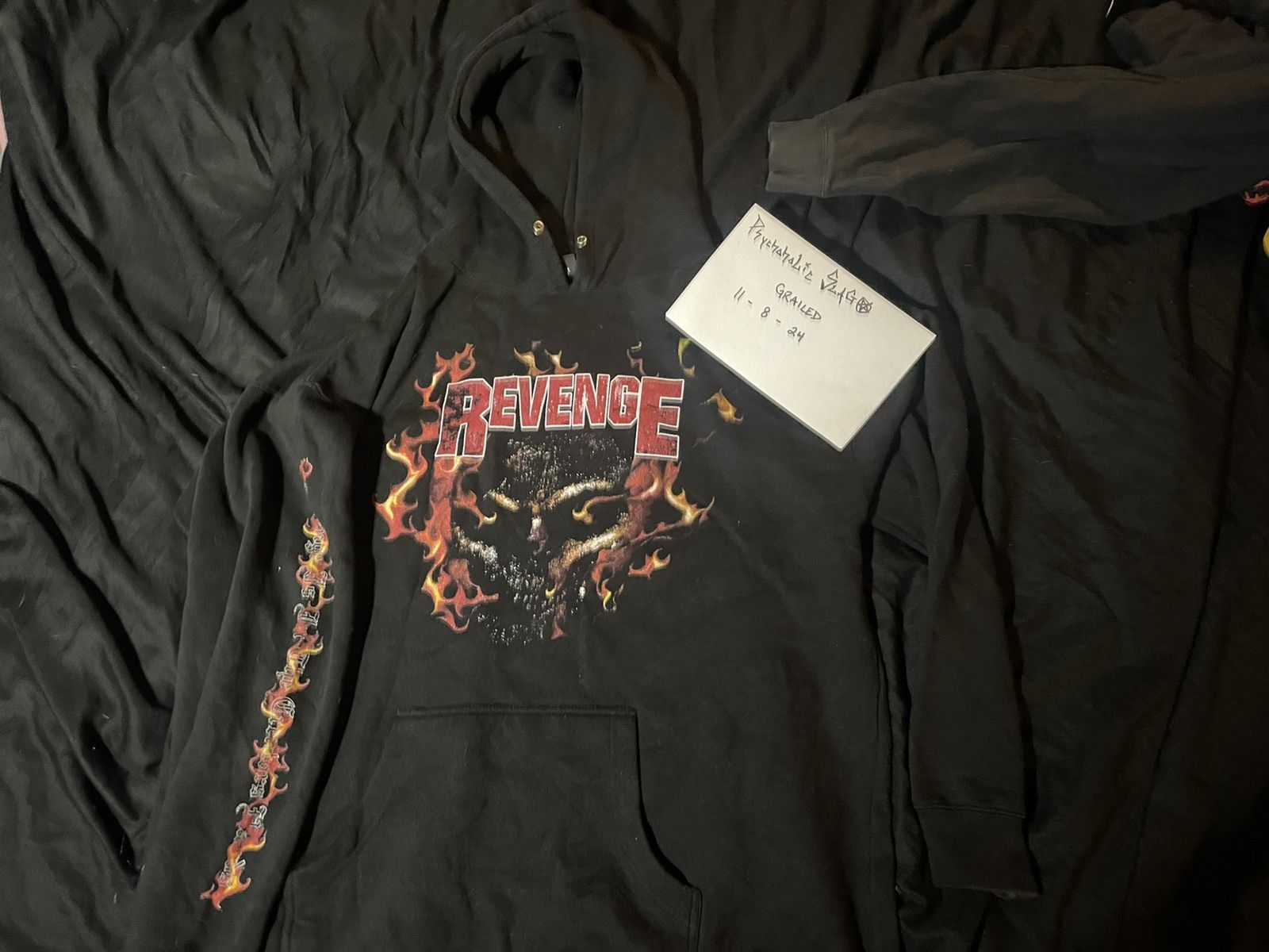 Revenge Revenge Pantera flip Red hoodie Size US XXL / EU 58 / 5 - 1 Thumbnail