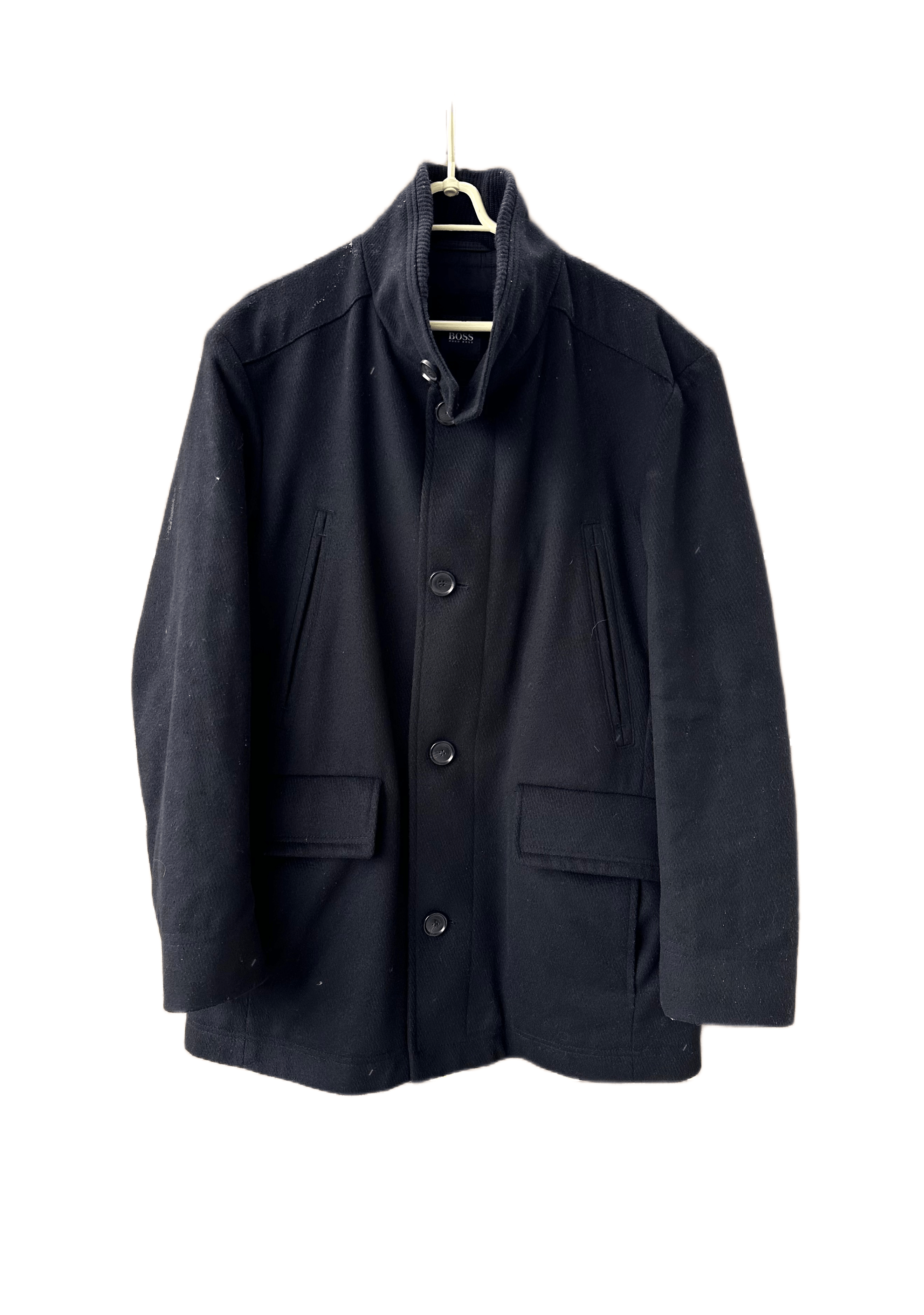 Hugo Boss Hugo Boss Covon wool coat men Size US L / EU 52-54 / 3 - 1 Thumbnail
