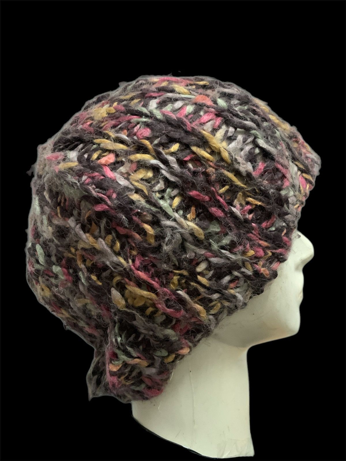 Japanese Brand × Kapital Crochet Knitted Handmade abeanie Hats Good Colour Size ONE SIZE - 3 Thumbnail