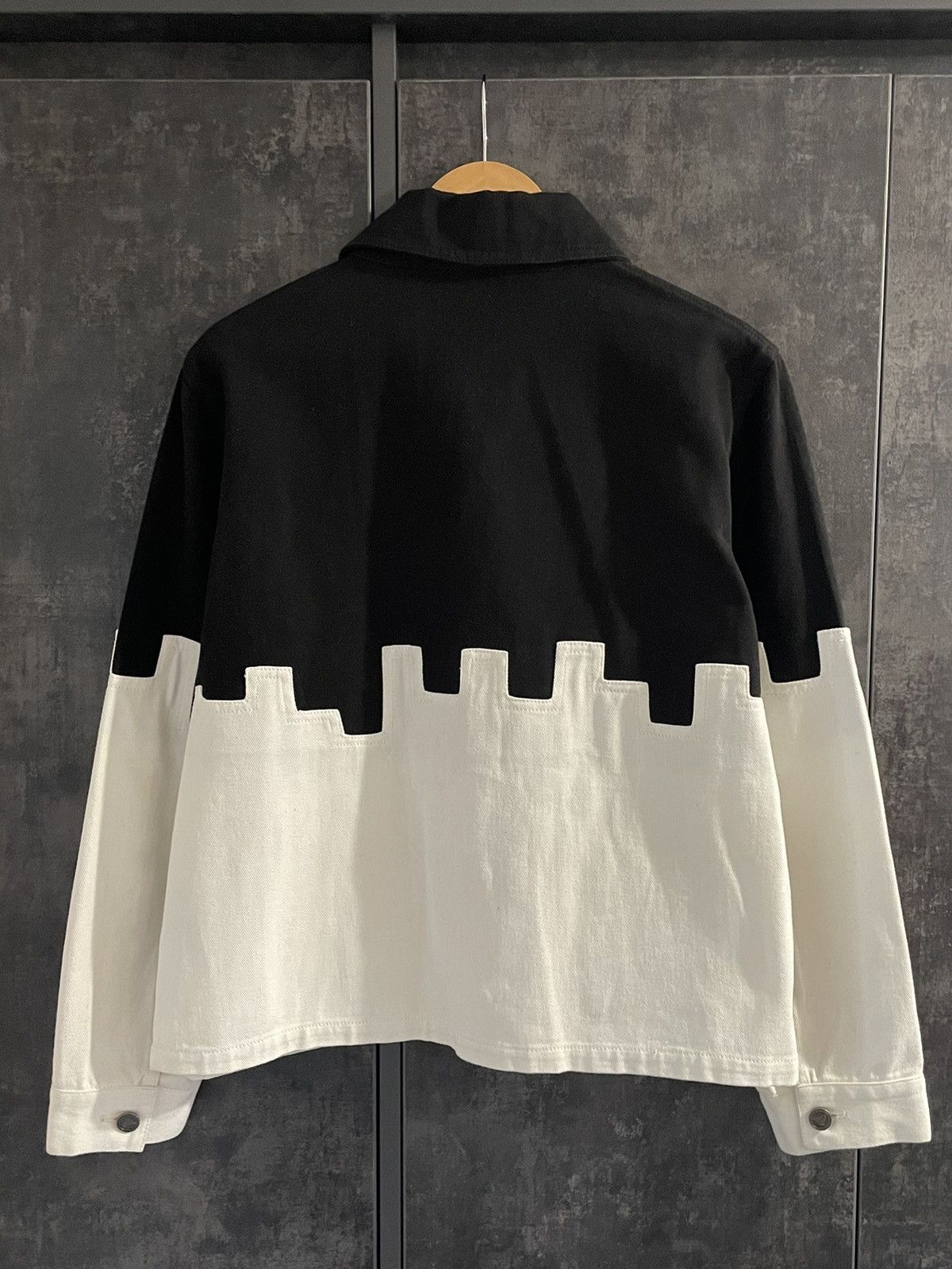 Alice + Olivia Rare Alice + Olivia Two Tone Boxy Jacket YSL Acne Rick Prada Size L / US 10 / IT 46 - 9 Thumbnail