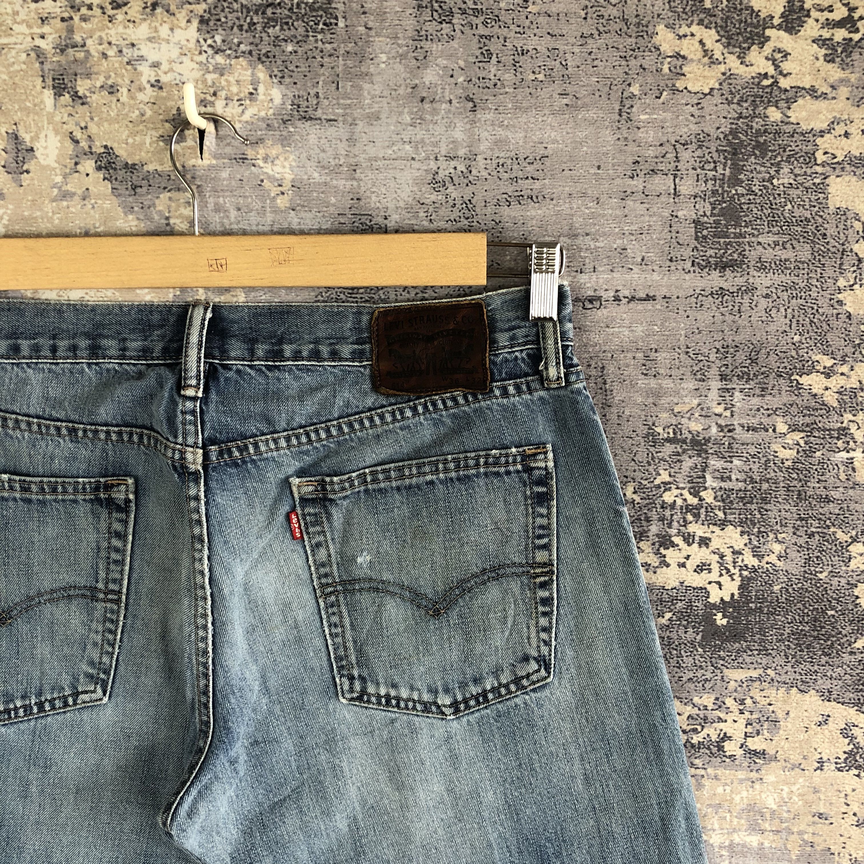 Levi's Vintage Y2k Levis Distressed Jeans Levi's Stone Wash Denim Size US 34 / EU 50 - 5 Thumbnail
