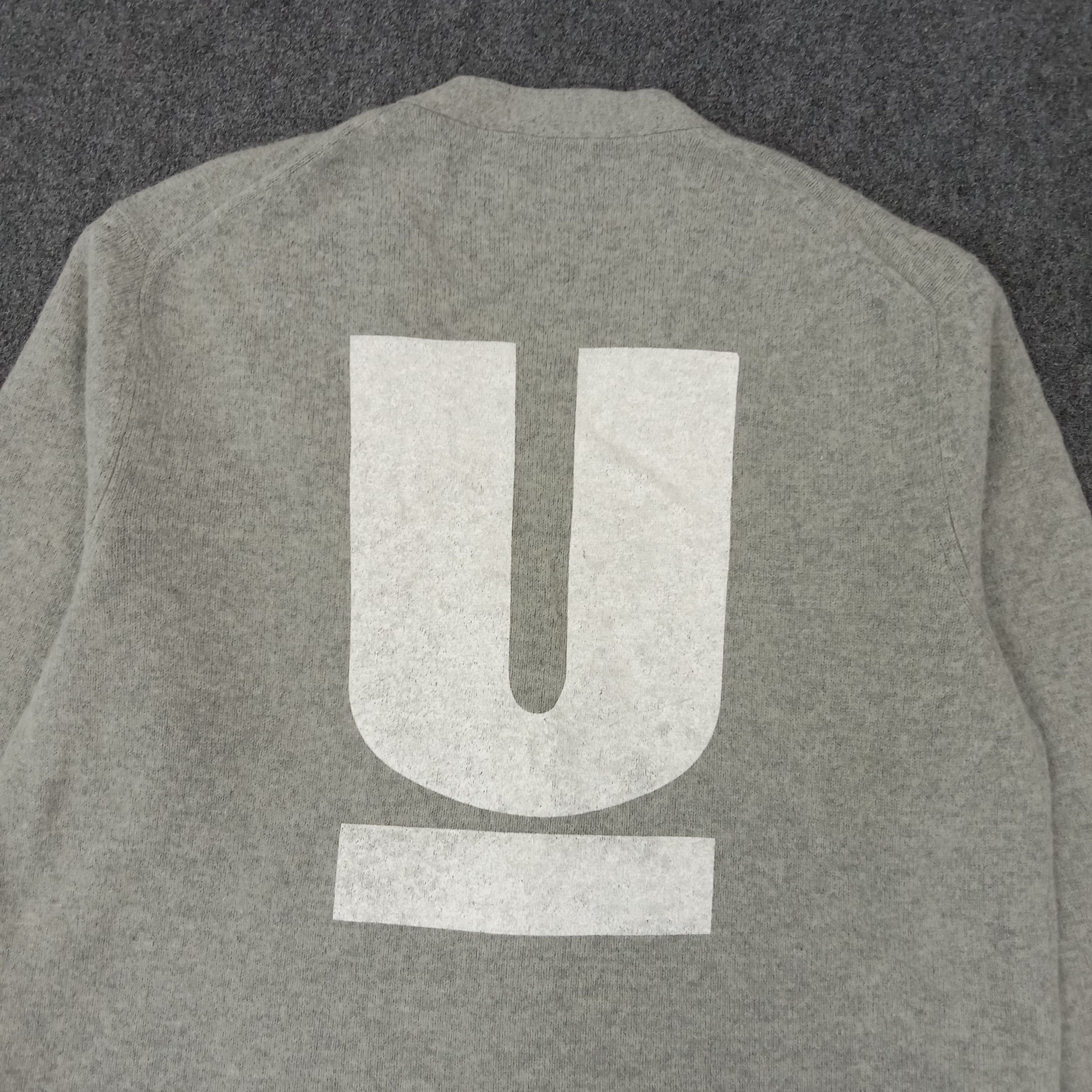 Vintage Uniqlo Undercover Japanese Brand Custom Art Cardigan Size M / US 6-8 / IT 42-44 - 2 Thumbnail