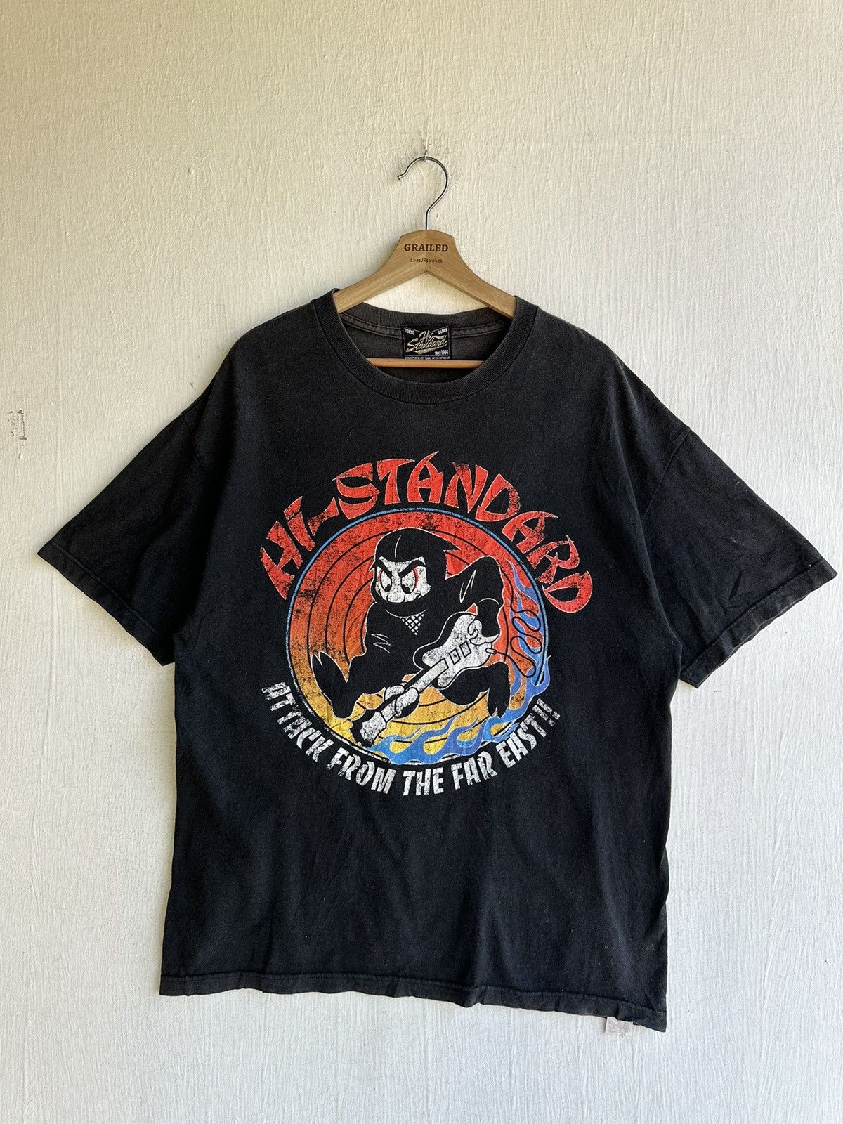 Band Tees Vintage 90’s Hi-Standard Rock Band Japan Tee Size US M / EU 48-50 / 2 - 1 Thumbnail