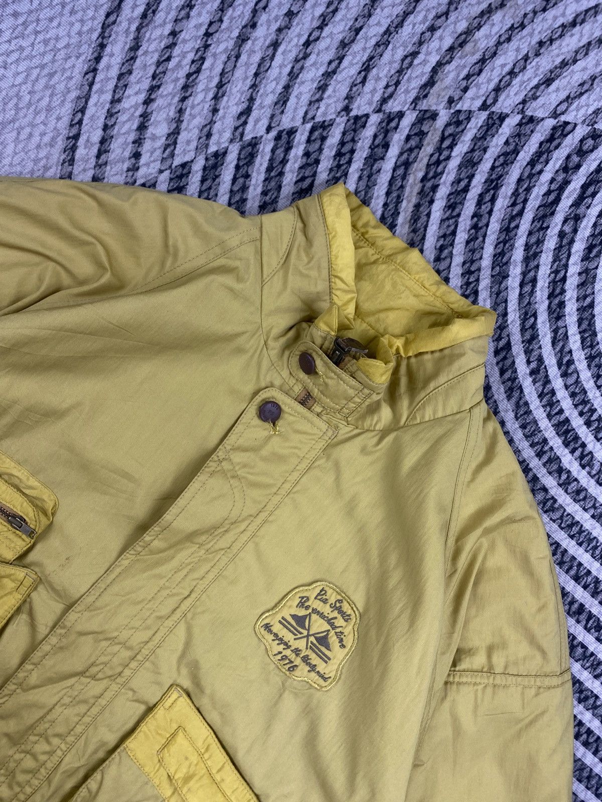 Japanese Brand Vintage PIA Sports Bomber Jacket Rare Design Size US XL / EU 56 / 4 - 8 Thumbnail
